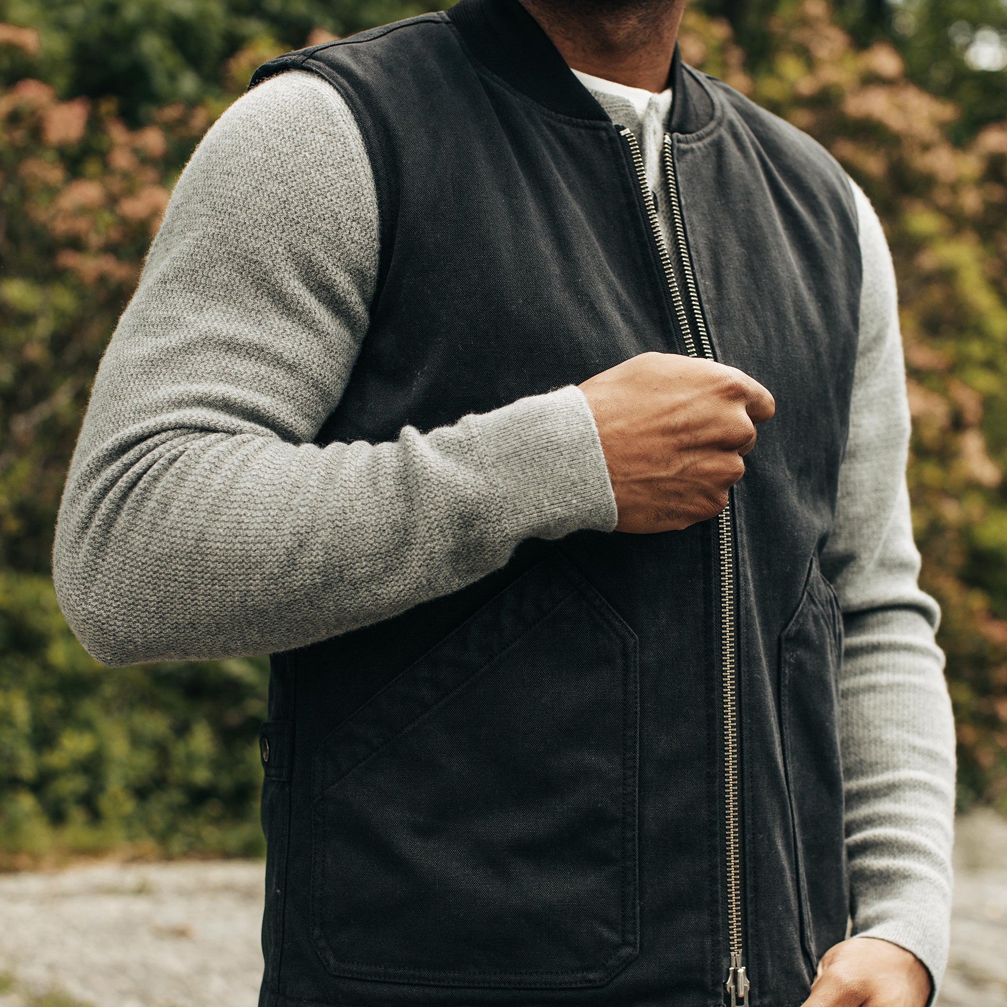 Gilet Workhorse couleur Coal Boss Duck