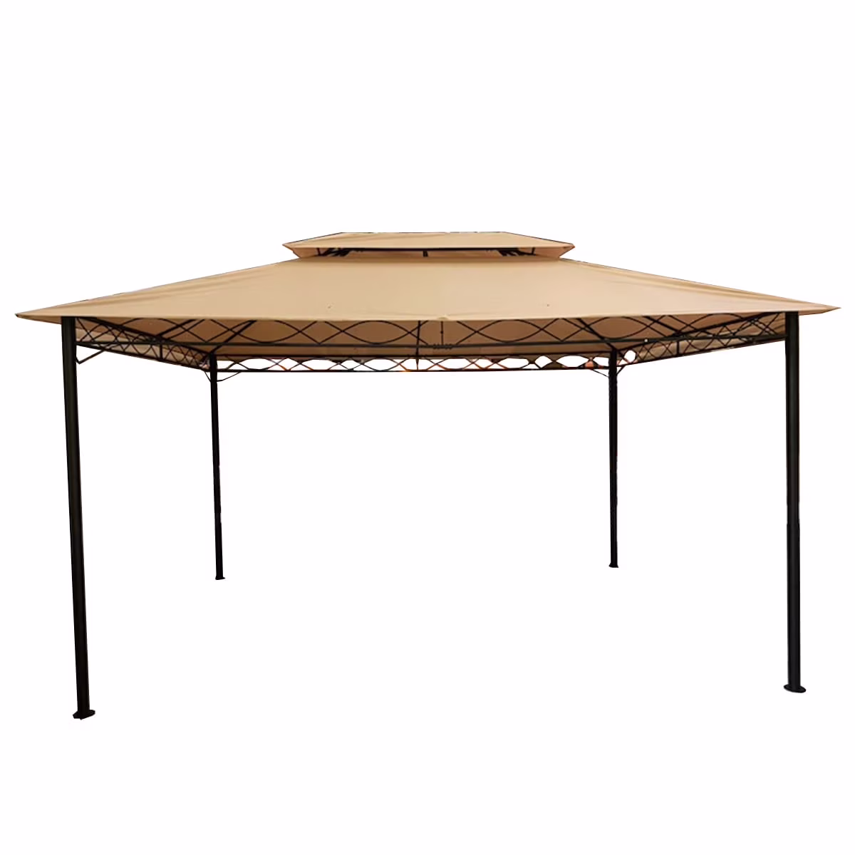 Garden Winds Replacement Canopy Top Cover Compatible with The FDW 10x13 Gazebo - Riplock 350 Beige
