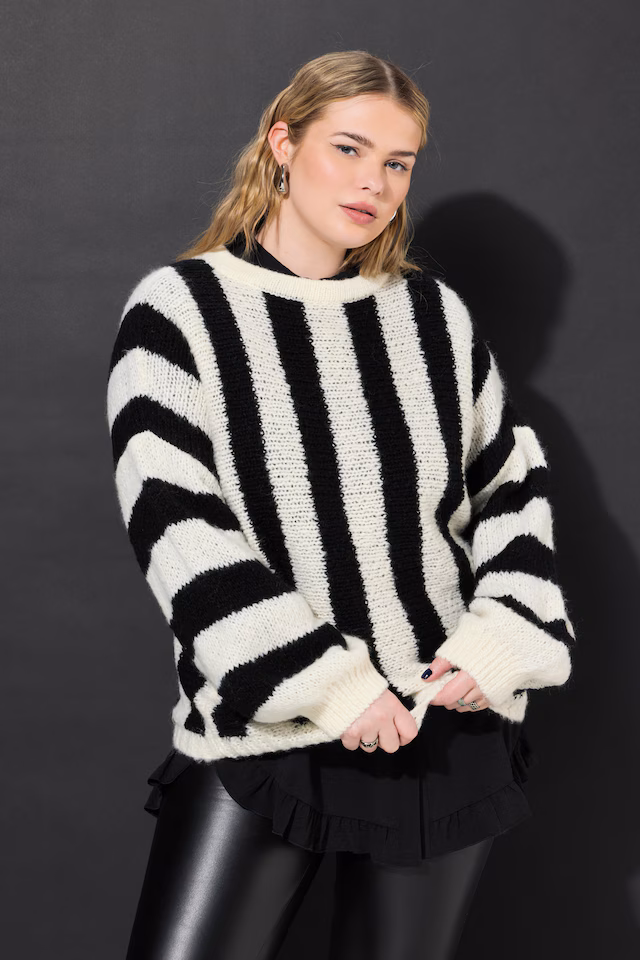 Chunky Striped Sweater