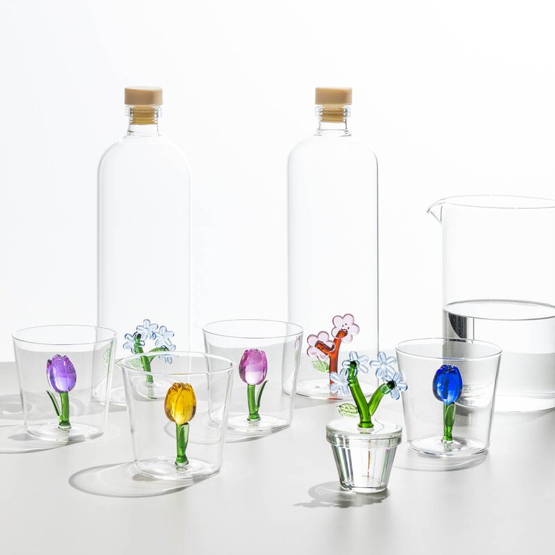 Botanica vannglass 35 cl tulipan lilla