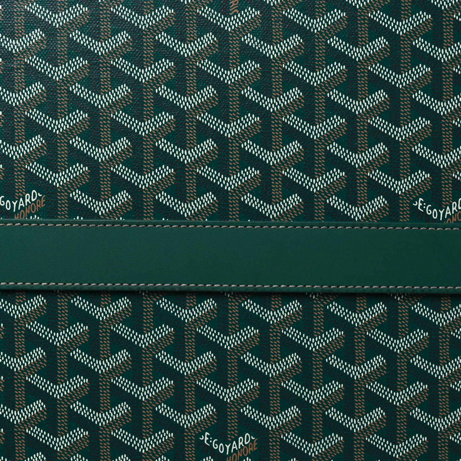 Goyardine Bourget PM Green