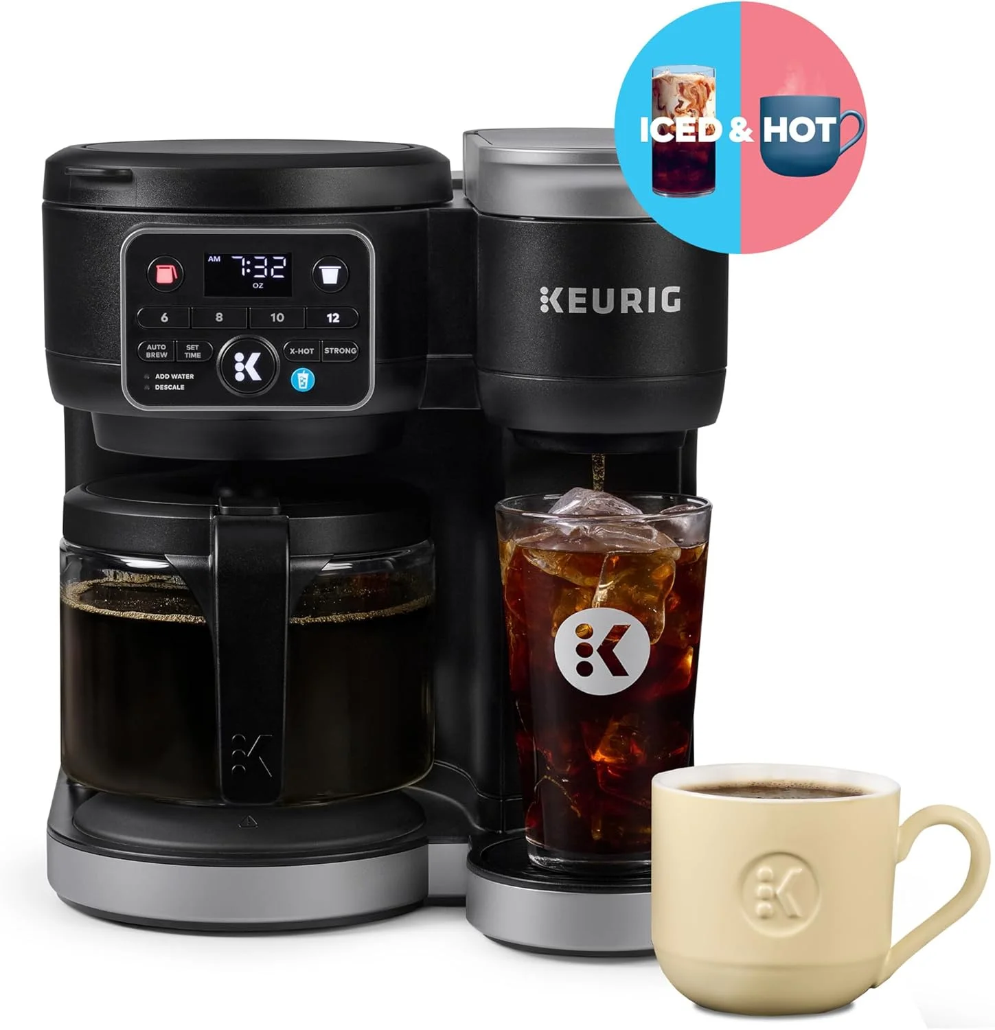Keurig K - Duo Gen 2 Hot & Iced Single Serve & Carafe Coffee Maker