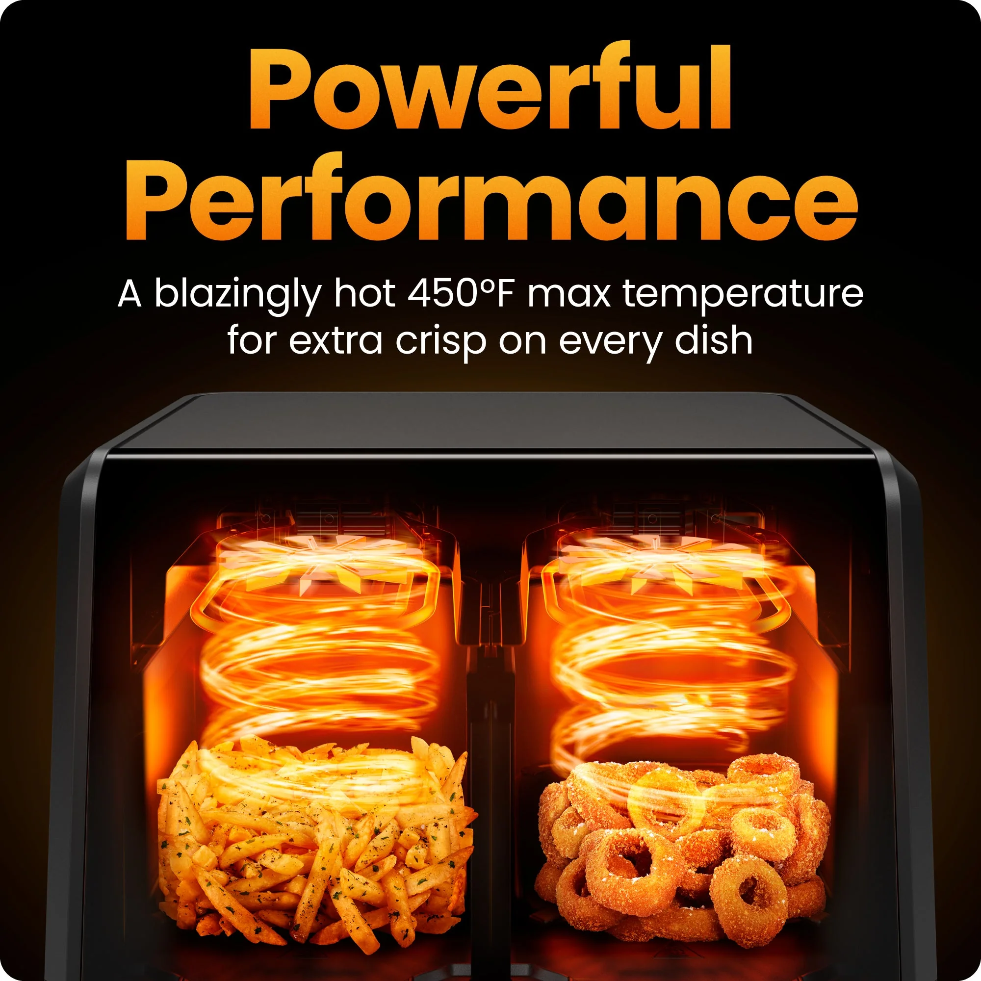 9 Qt. TurboFry Dual Basket Air Fryer