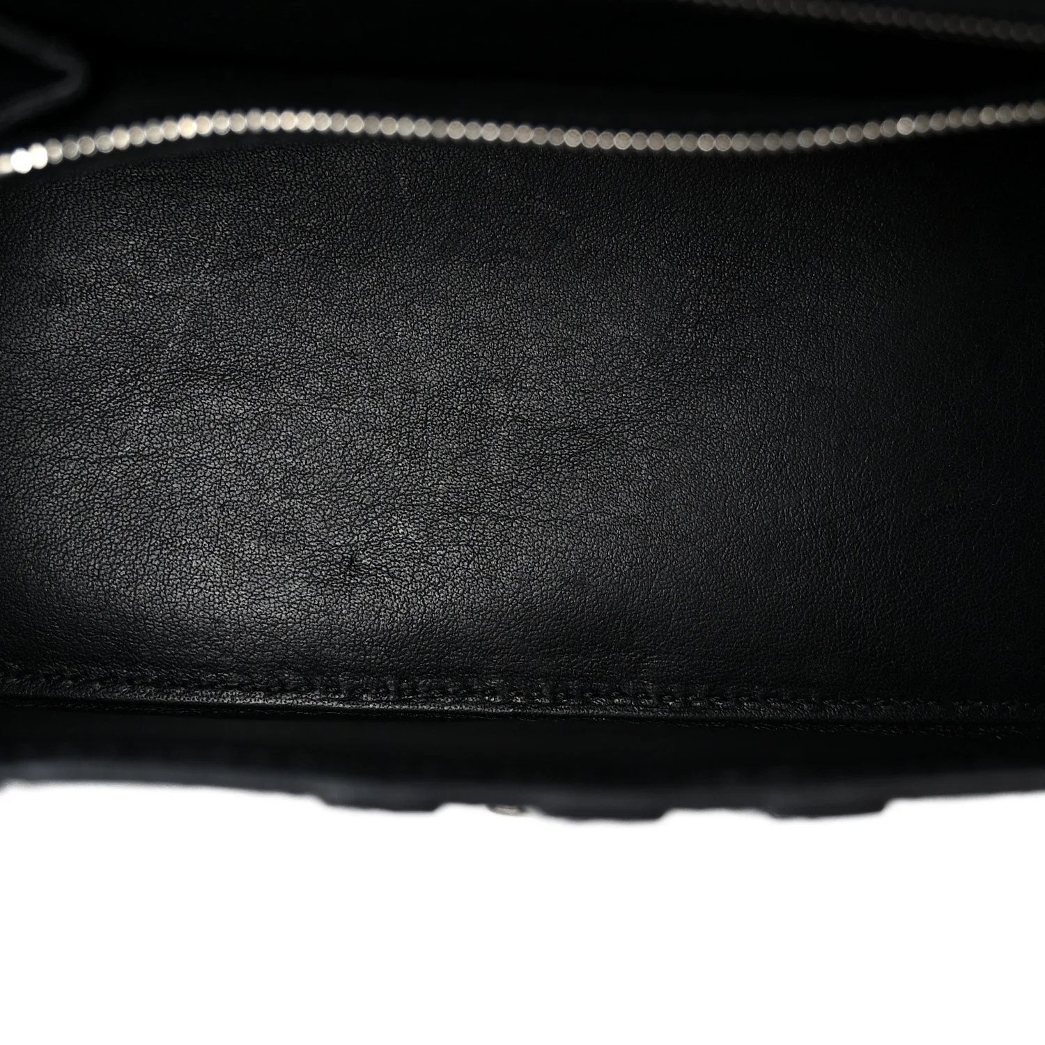 X ADIDAS Shiny Box Calfskin Small Hourglass Top Handle Bag Black White