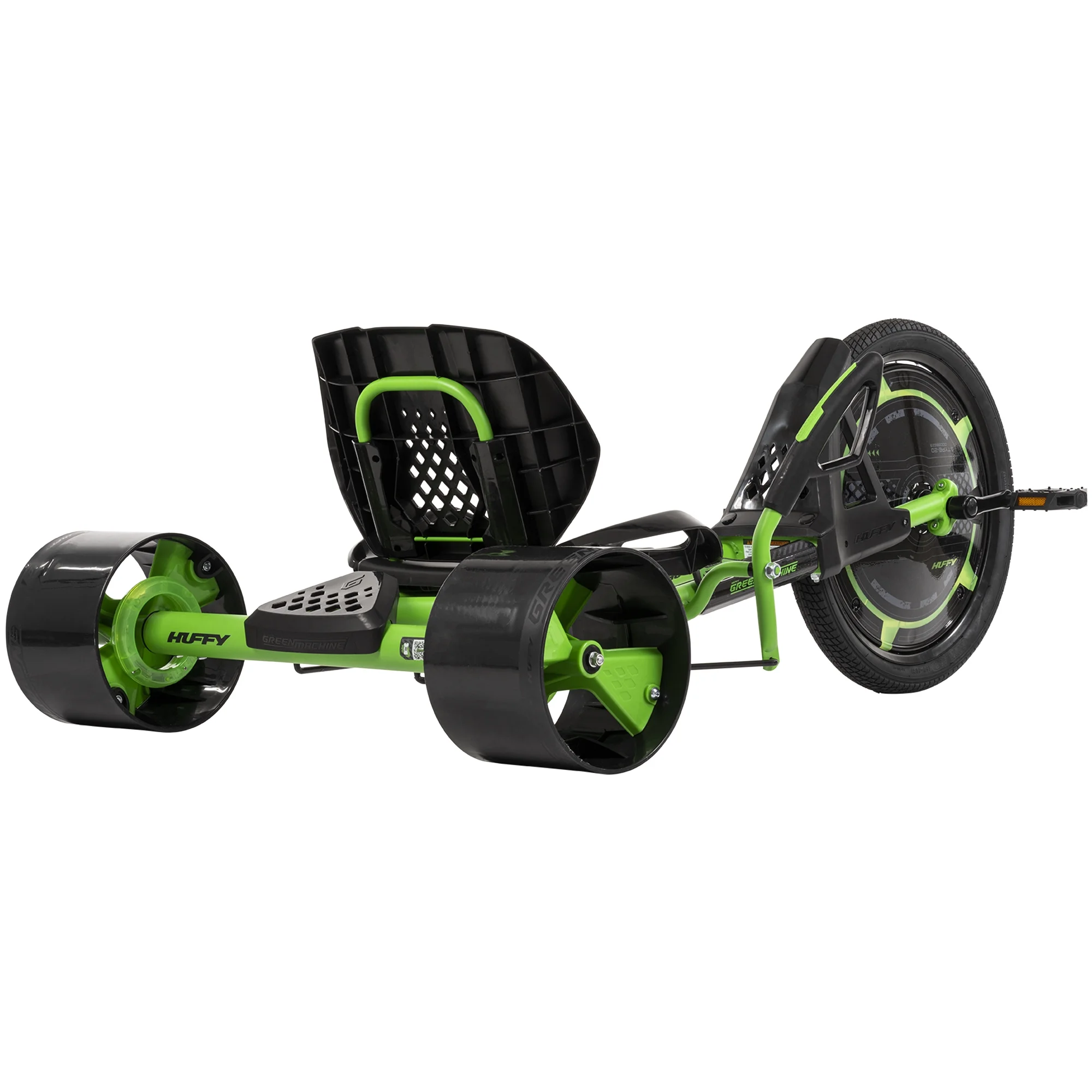 20" Green Machine Drift Trike, Fits Riders Ages 8+ Years, Drift and Spin, Green/Black, Unisex, Kids(20-Inch) - Image 9