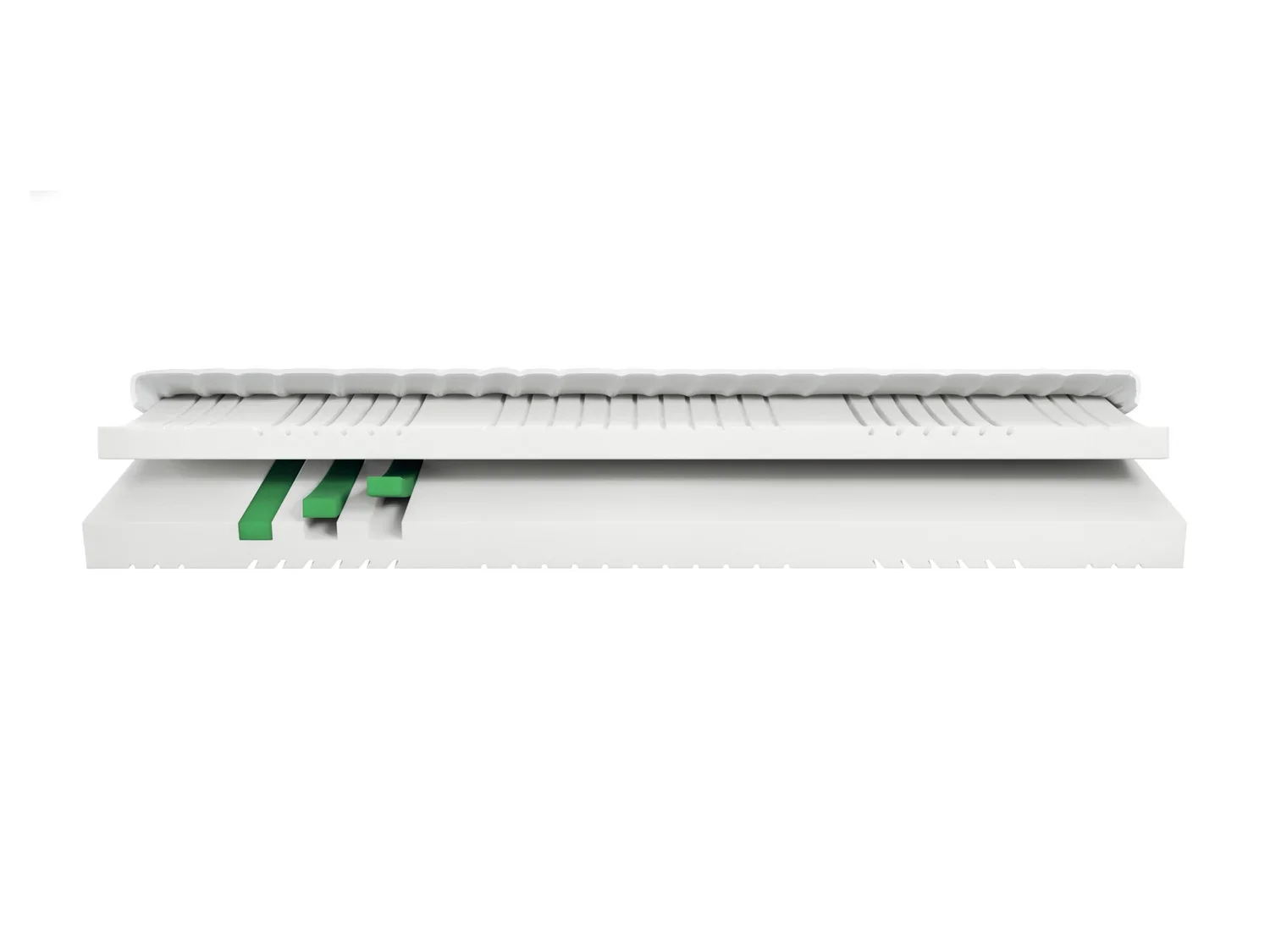LIVARNO home Matelas en mousse froide, 7 zones, H2, 90 x 190 cm