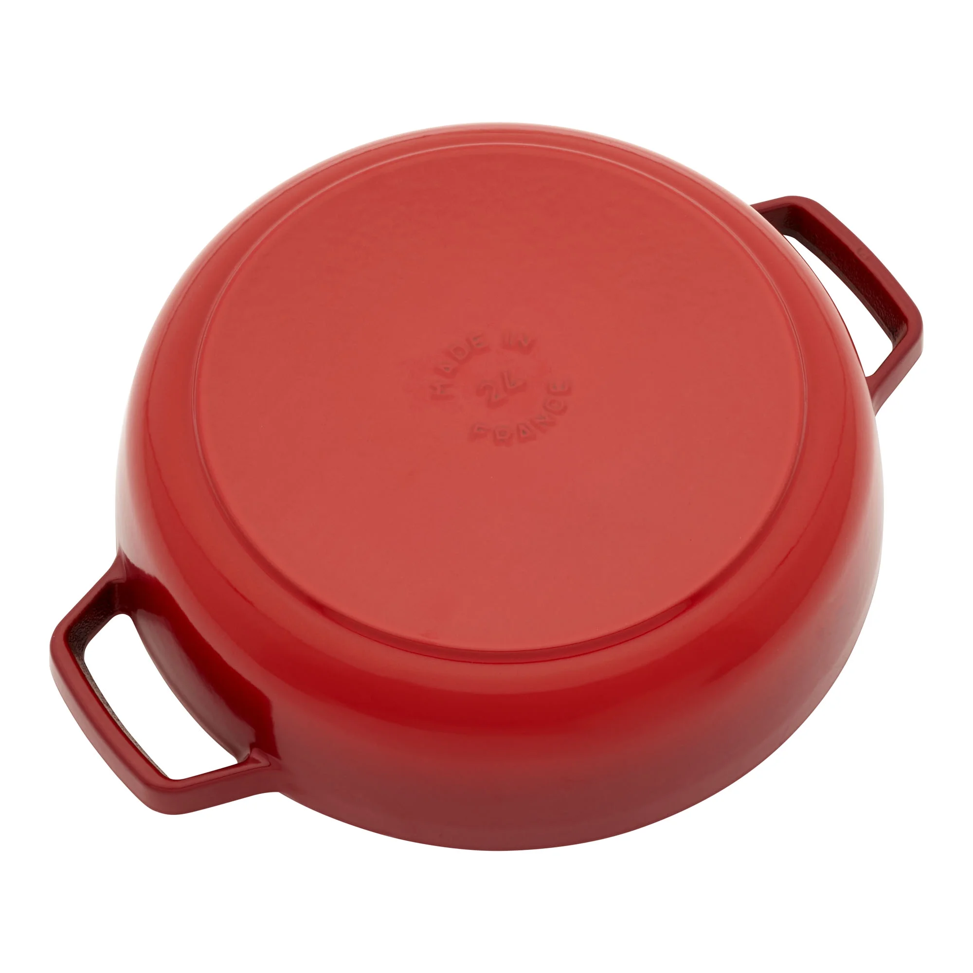Cast Iron 2.5-qt Saute Pan with Dragon Lid Cherry(Cherry) - Image 5