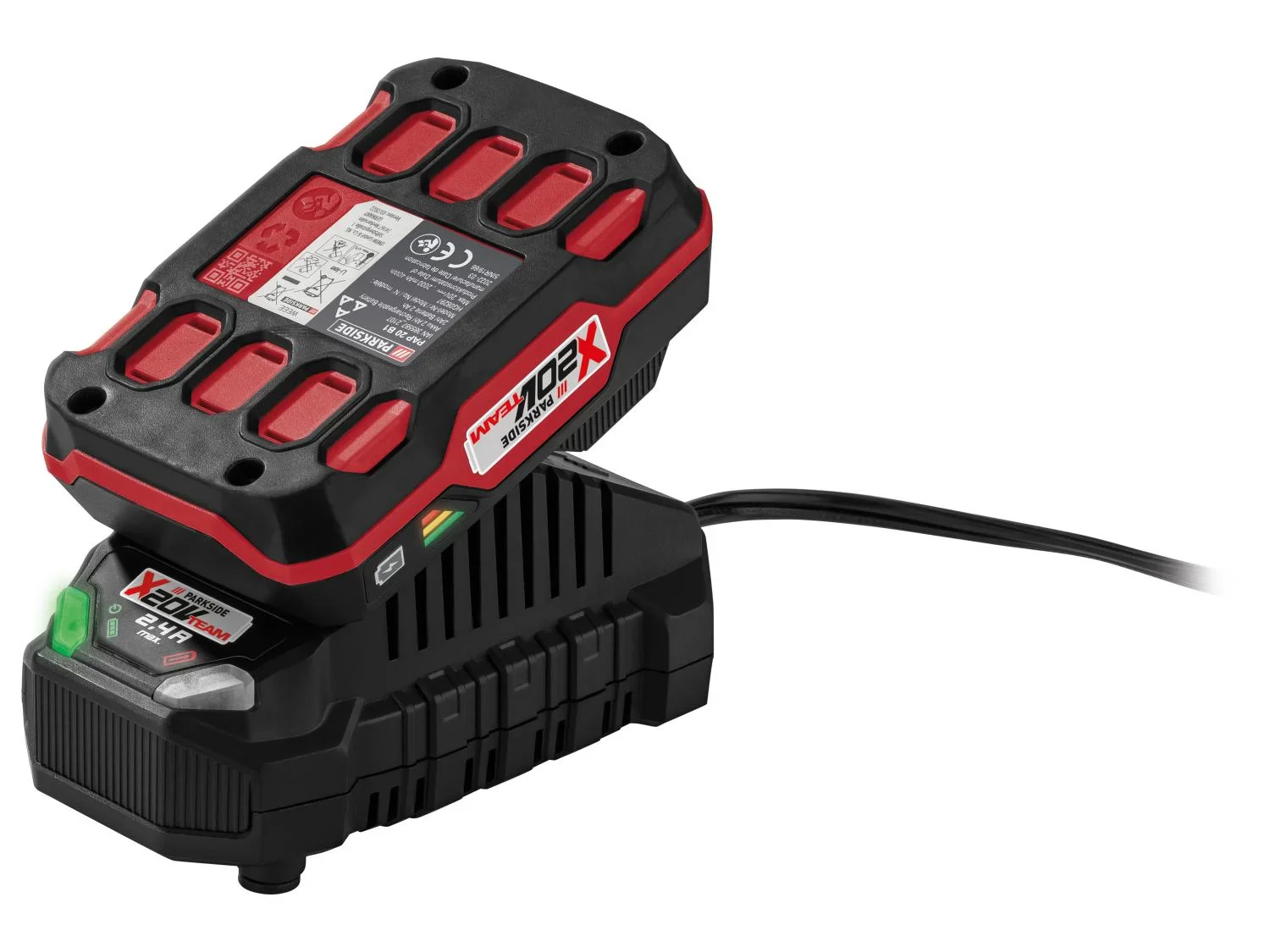 PARKSIDE Batterie PAP 20 B1 et chargeur PLG 20 C1, 20 V
