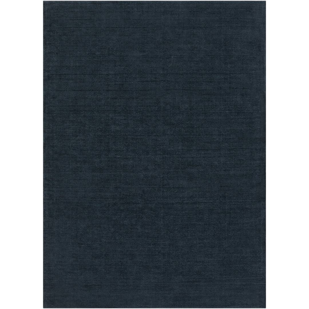 Wrought Studio Villegas Dark Blue Area Rug, Size: Rectangle 8' x 11'