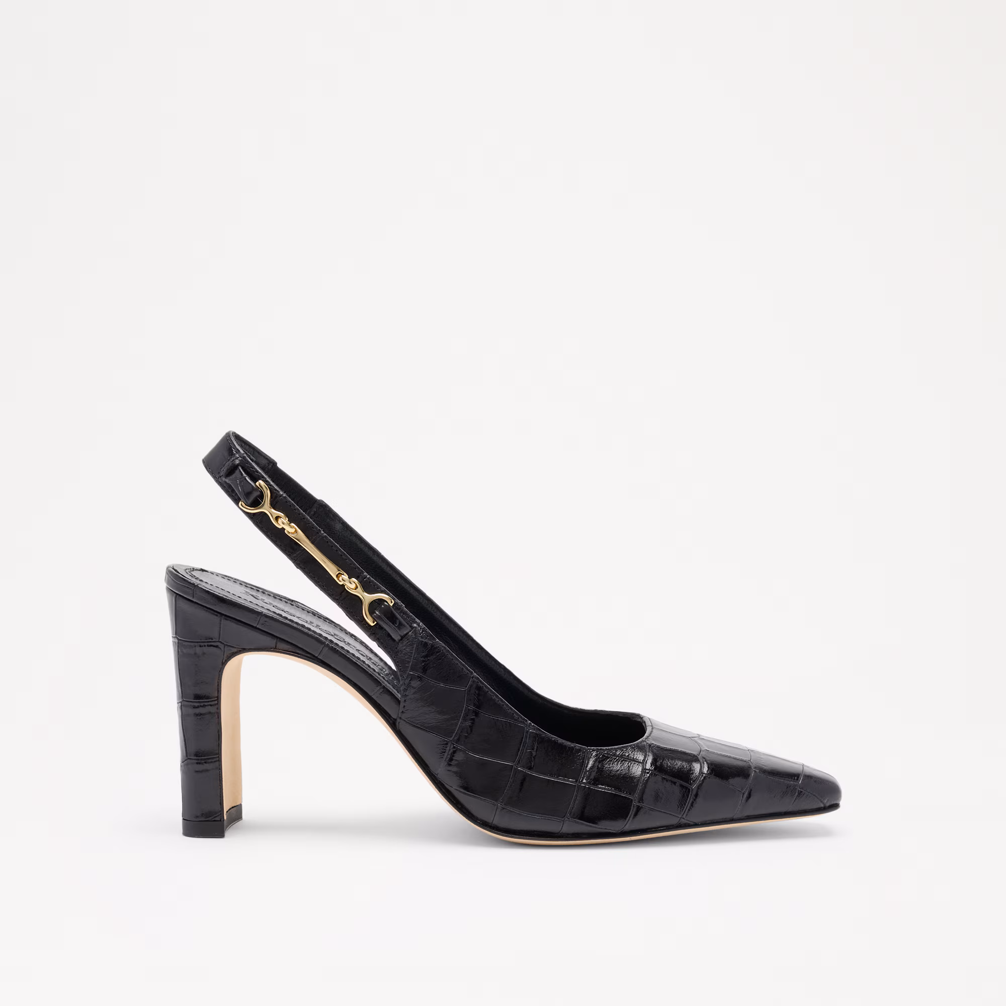 Marley Slingback<br>Heeled Snaffle Slingback
