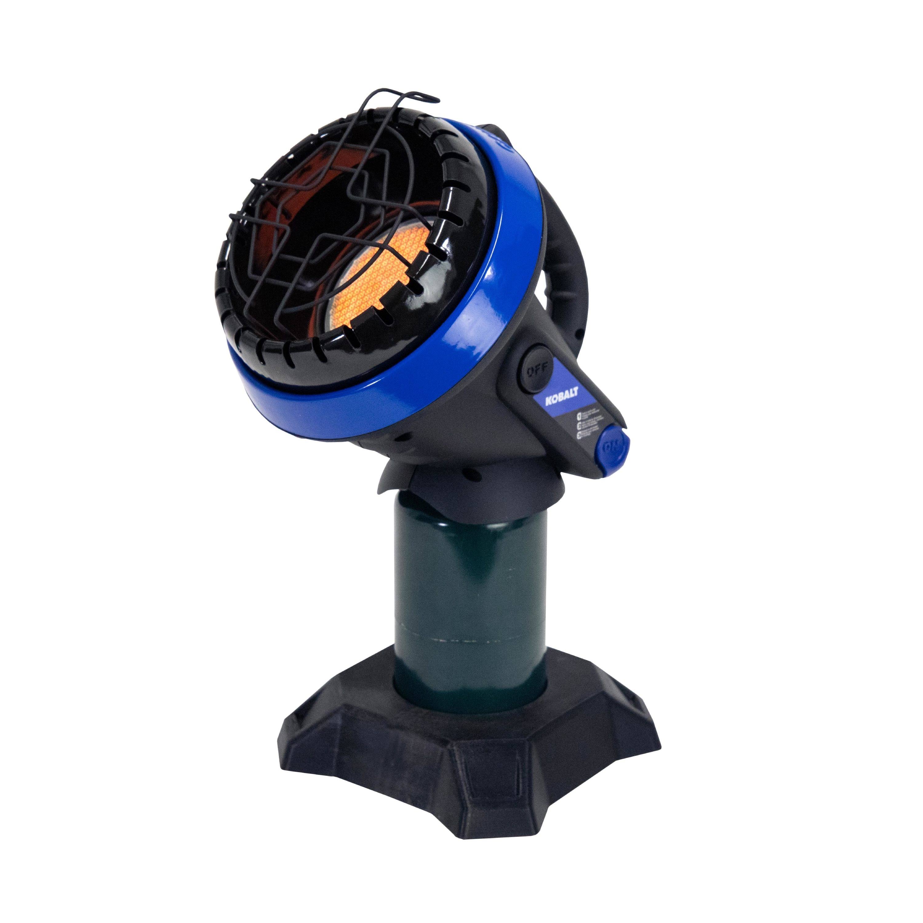 Kobalt Buddy Heaters 3800-BTU Outdoor Portable Radiant Propane Heater in Red | MH4B