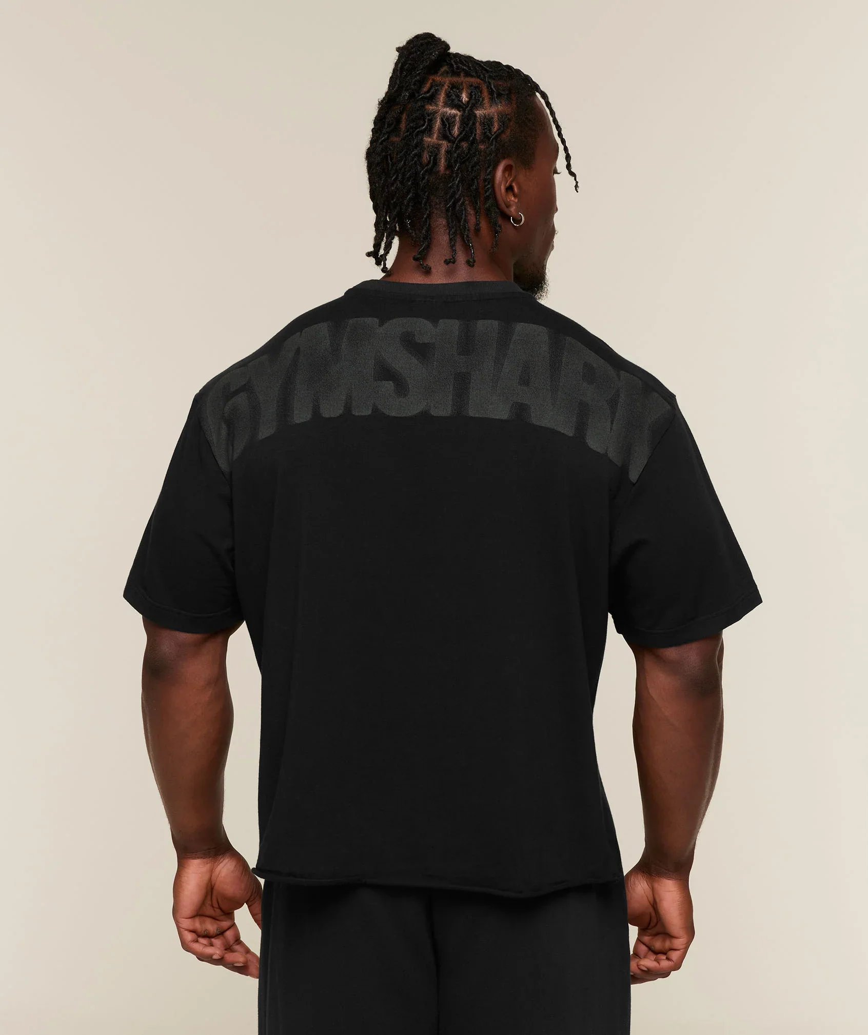 Power Washed Oversized T-Shirt - Black/Wash