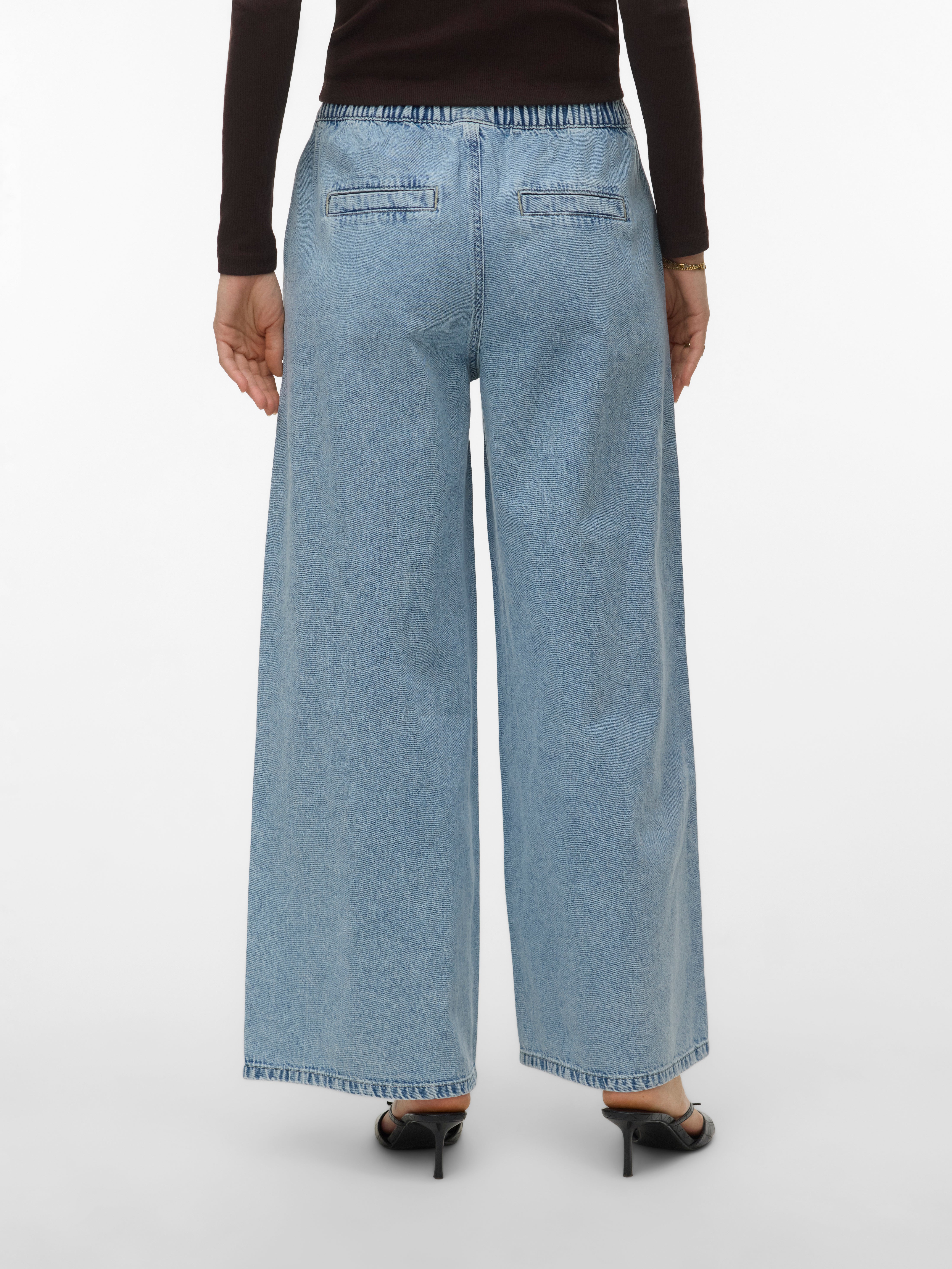 VERO MODA® VMVALERIA Mid rise Wide Leg Fit Jeans