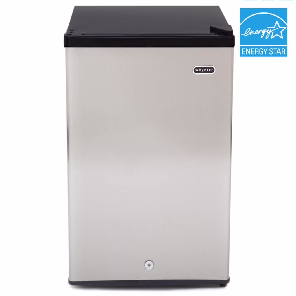 3.0 cu. ft. Energy Star Upright Freezer with Lock �C Stainless Steel (Cuf-301SS)