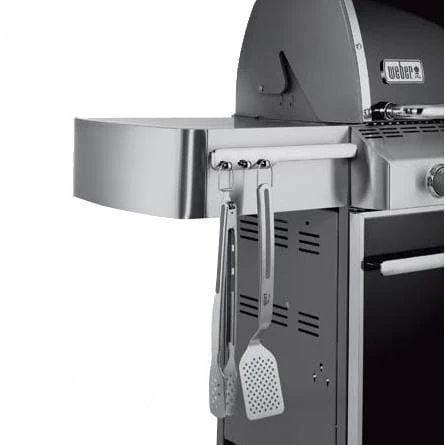 Weber Summit E 470 Propane Gas Grill With Rotisserie, Sear Burner Side Burner Black 7171001 Image 6