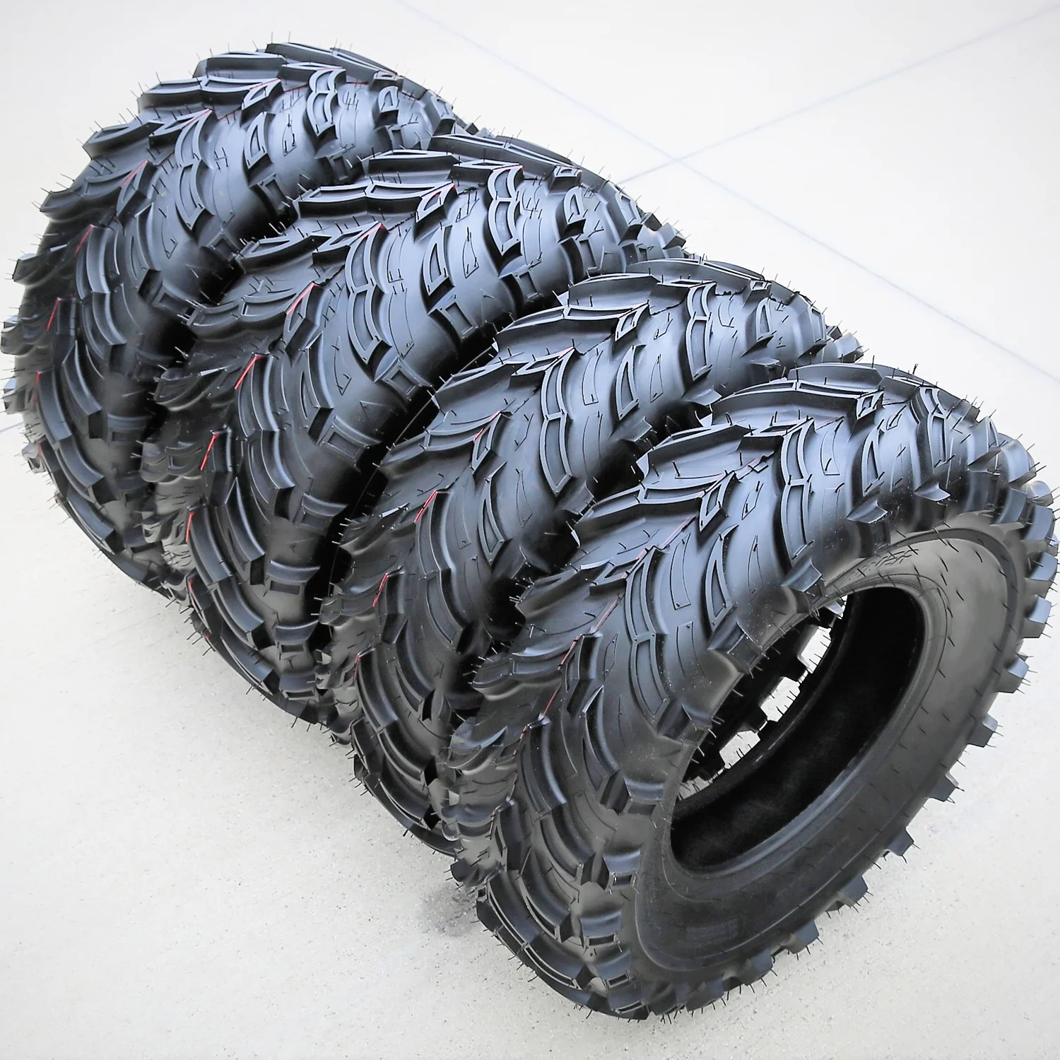 Set of 4 Mars B 25X10.00-12 25x10-12 25x10x12 50F 6 Ply m/t mud Atv/Utv Tires - Image 8