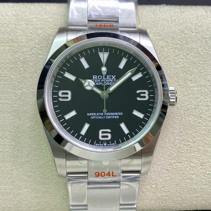 Rolex Explorer M124270-0001 36MM EW Factory Stainless Steel Strap