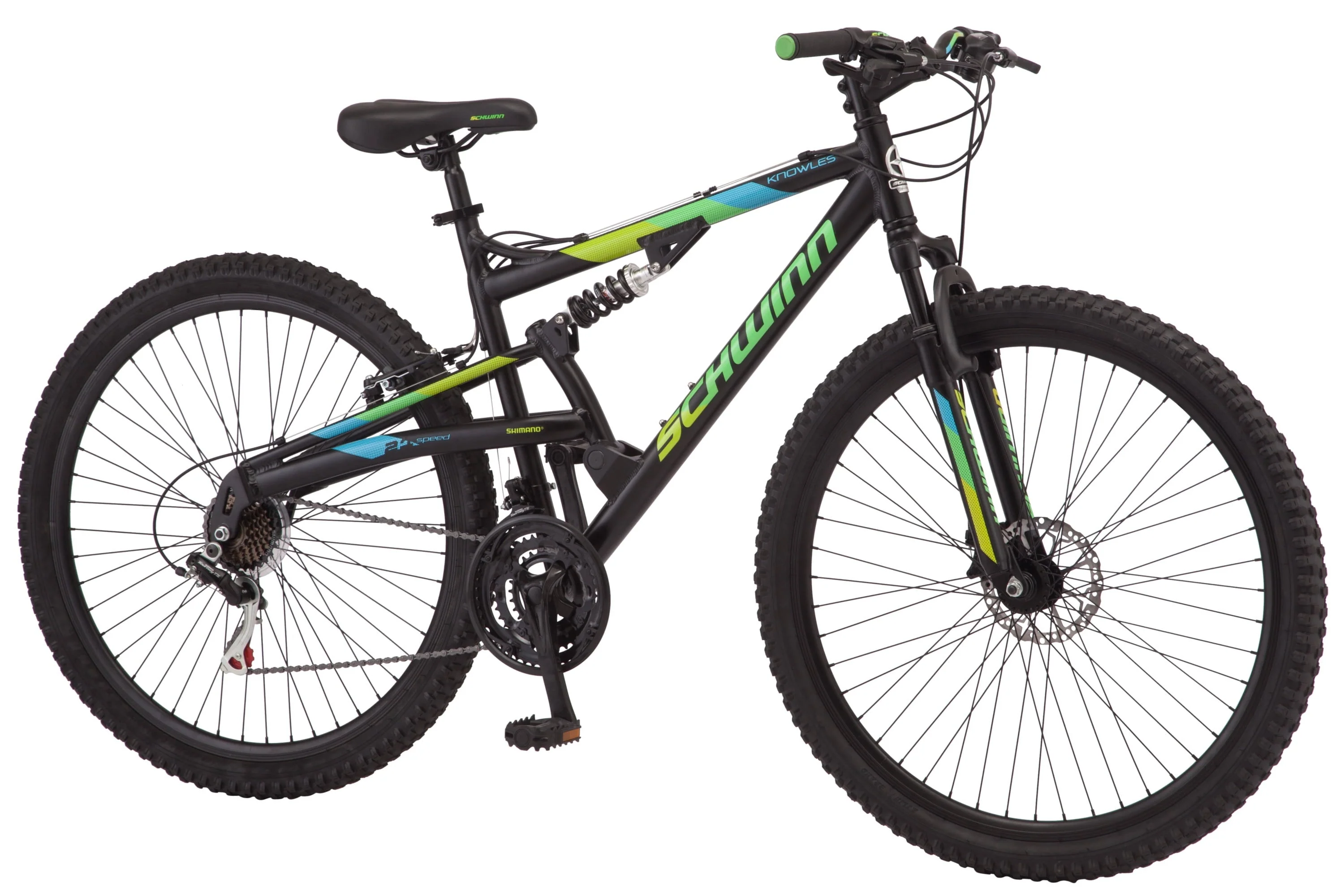 29 in Knowles Mens Mountain Bike, Black, 21 Speeds Image 2