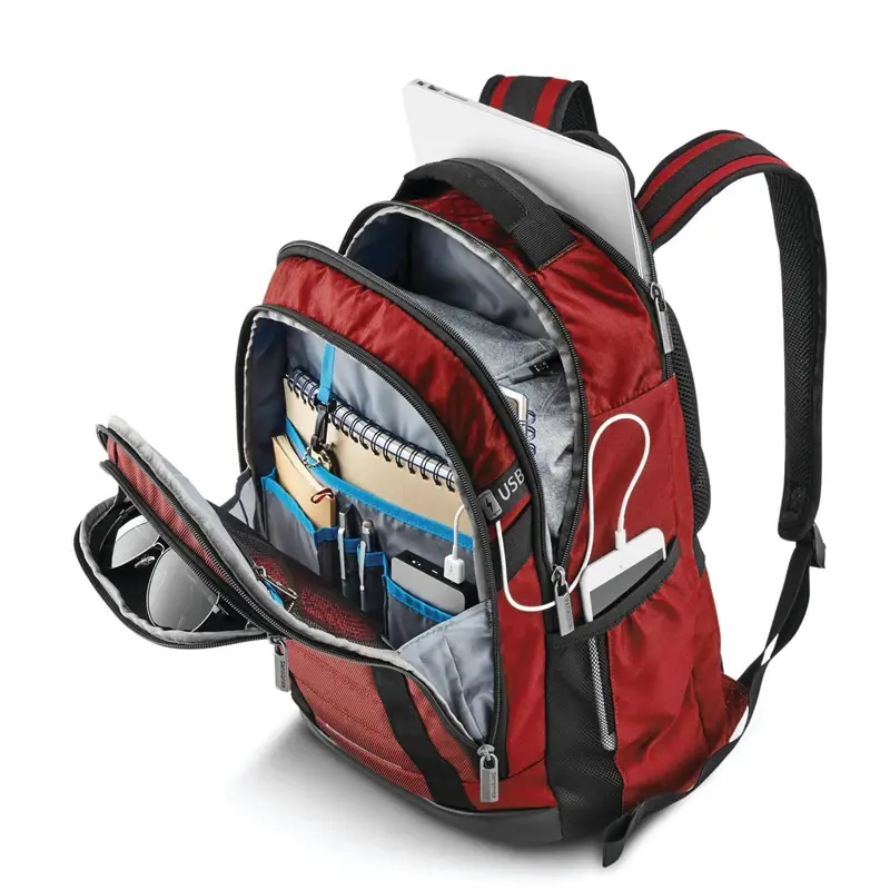 Classic Red Carrier GSD Backpack Laptop Backpacks | 5196-IZJYX - SAMSONITE OUTLET