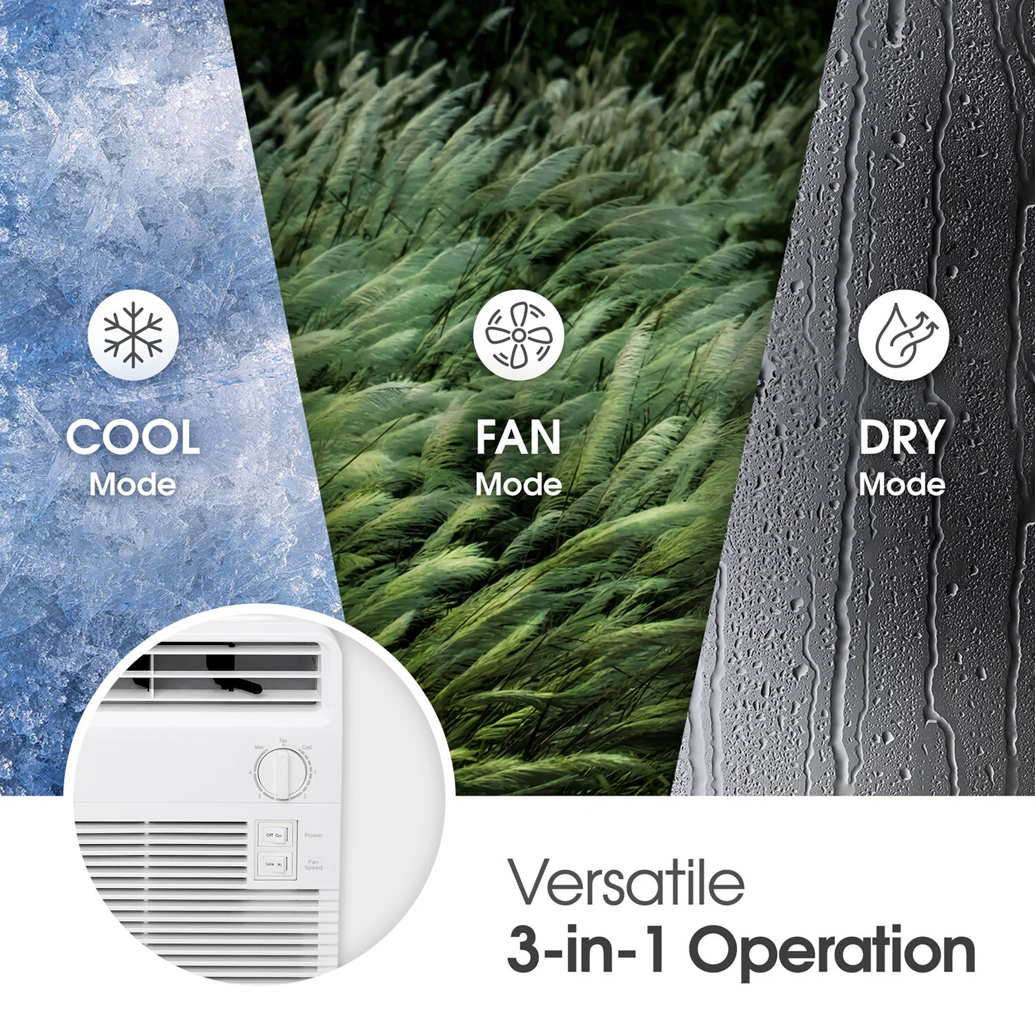 LG 5, 000 BTU 150 Sq Ft Window Air Conditioner, LW5024