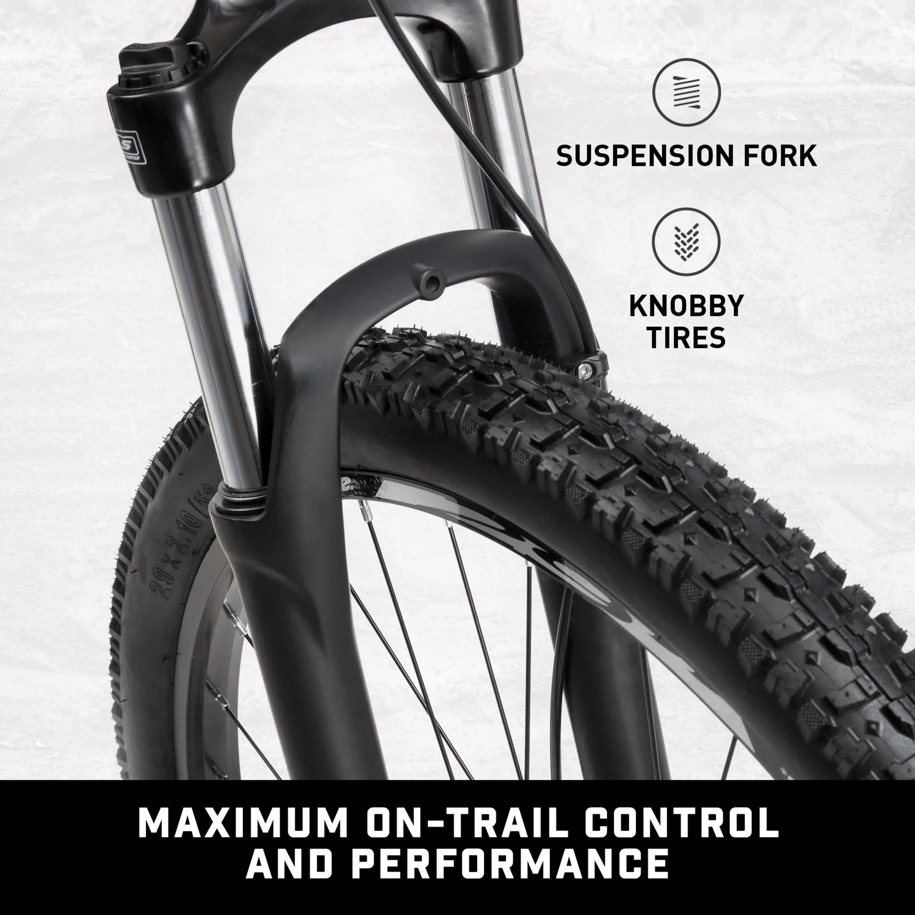 XR Pro Men's Mountain Bicycle, 29 inch Wheels, 24 Speeds, Black Image 3