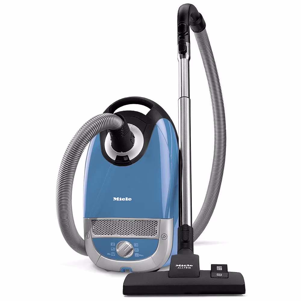 Miele Complete C2 Hard Floor Canister Vacuum Cleaner with SBD285 - 3 Rug and Floor Tool + SBB400 - 3 Twister XL Floor Brush