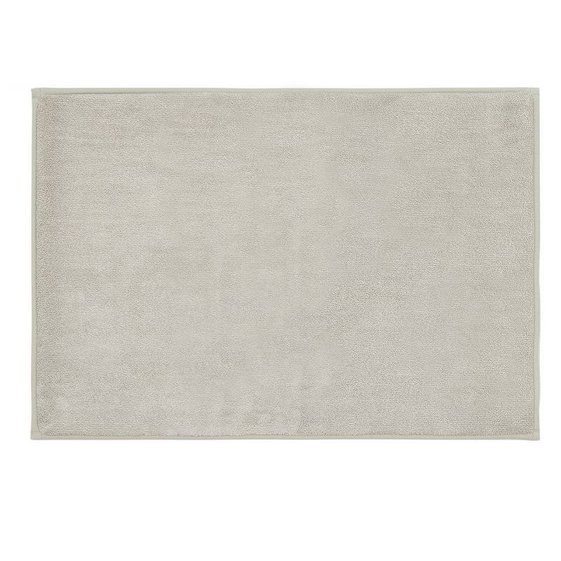 The Big One Memory Foam Rug Heathered, Light Grey, 17x24