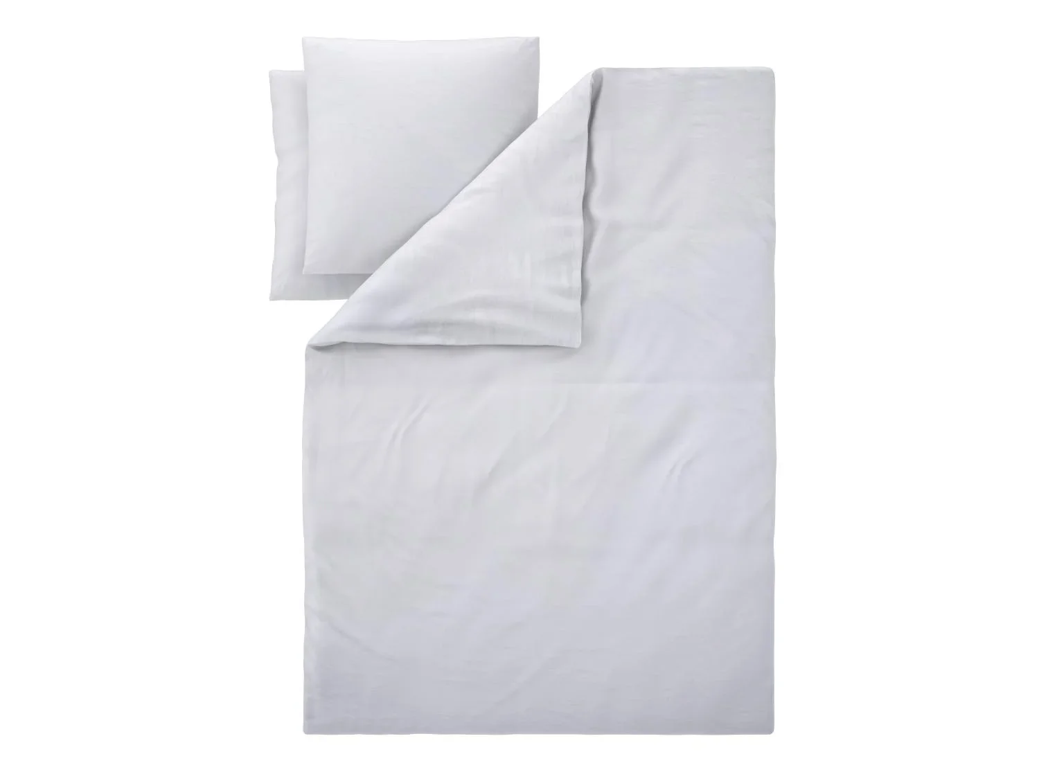 LIVARNO Parure de lit en coton et lin, 260 x 240 cm