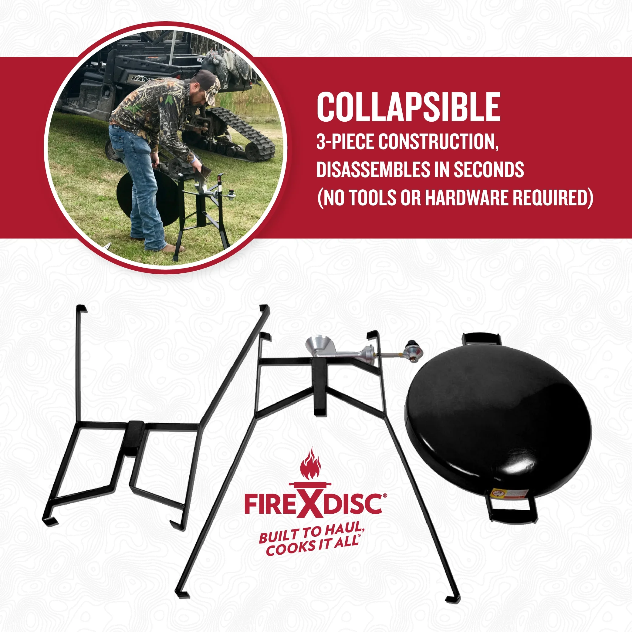 Original 380 Tall Outdoor Portable Propane Cooker in Fireman Red(FIREMAN RED) - Image 10
