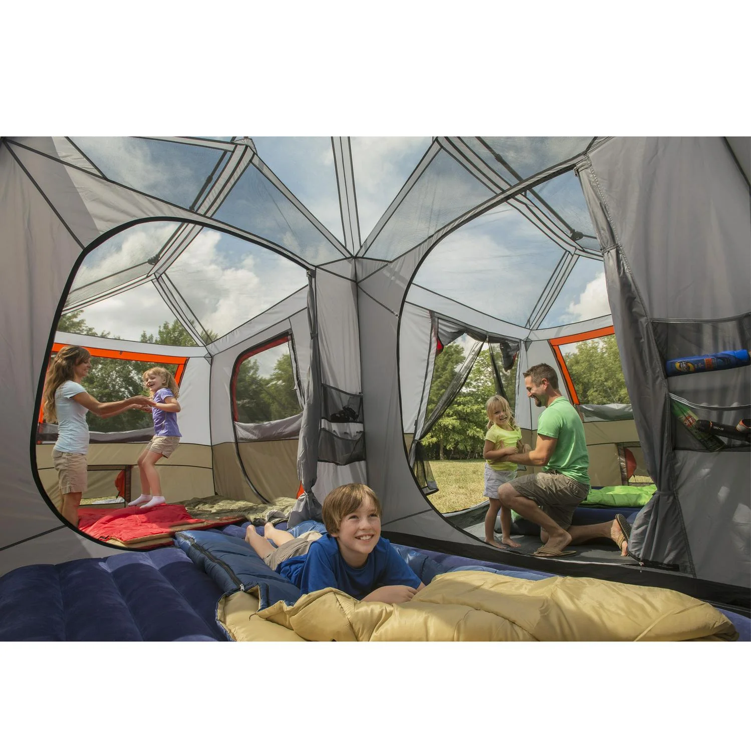 Tente-cabane instantanée Ozark Trail 2025, 12 couchages