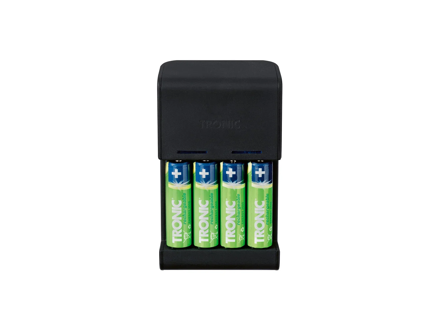 TRONIC Chargeur de piles AA et AAA