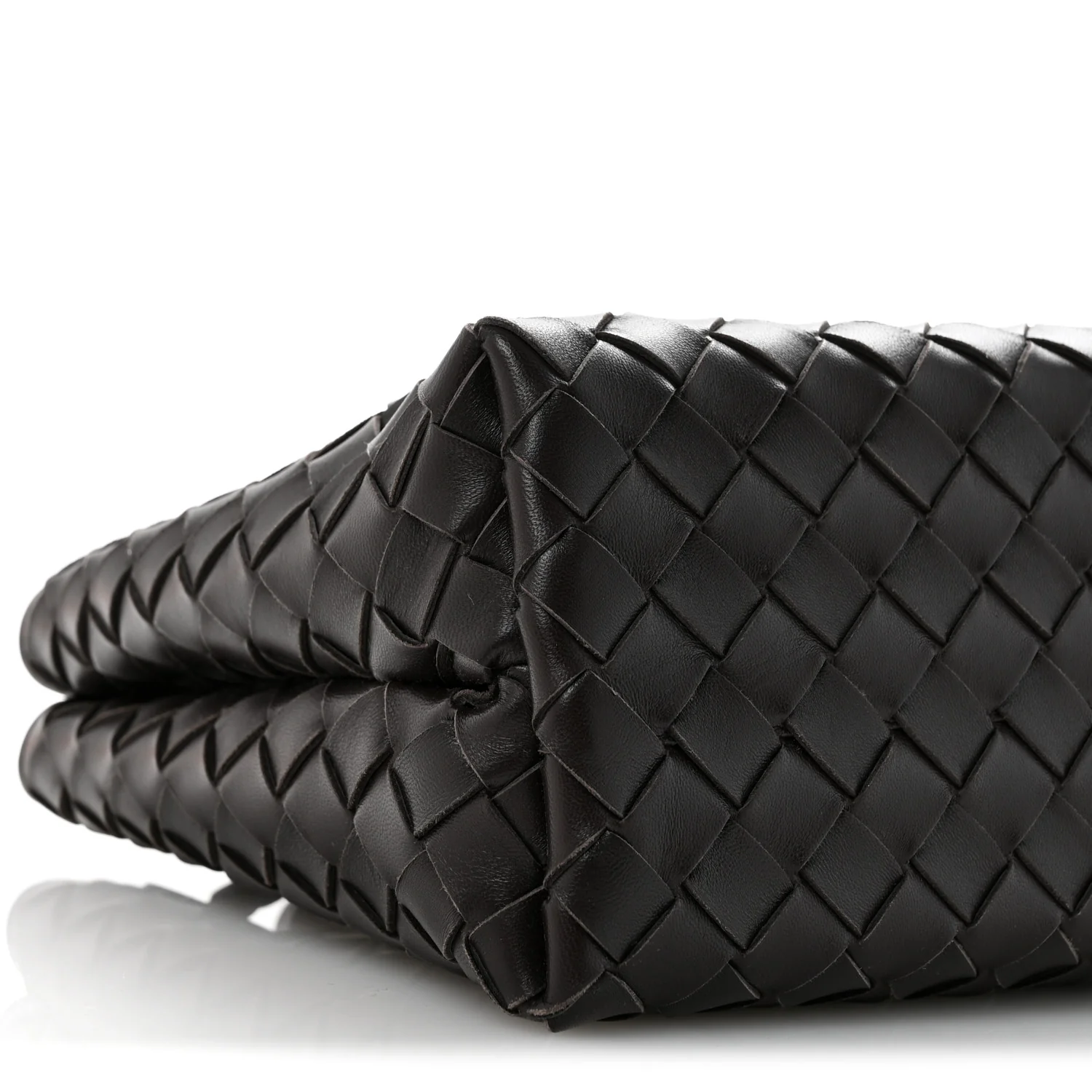 Nappa Intrecciato Small Andiamo Shoulder Bag Fondant