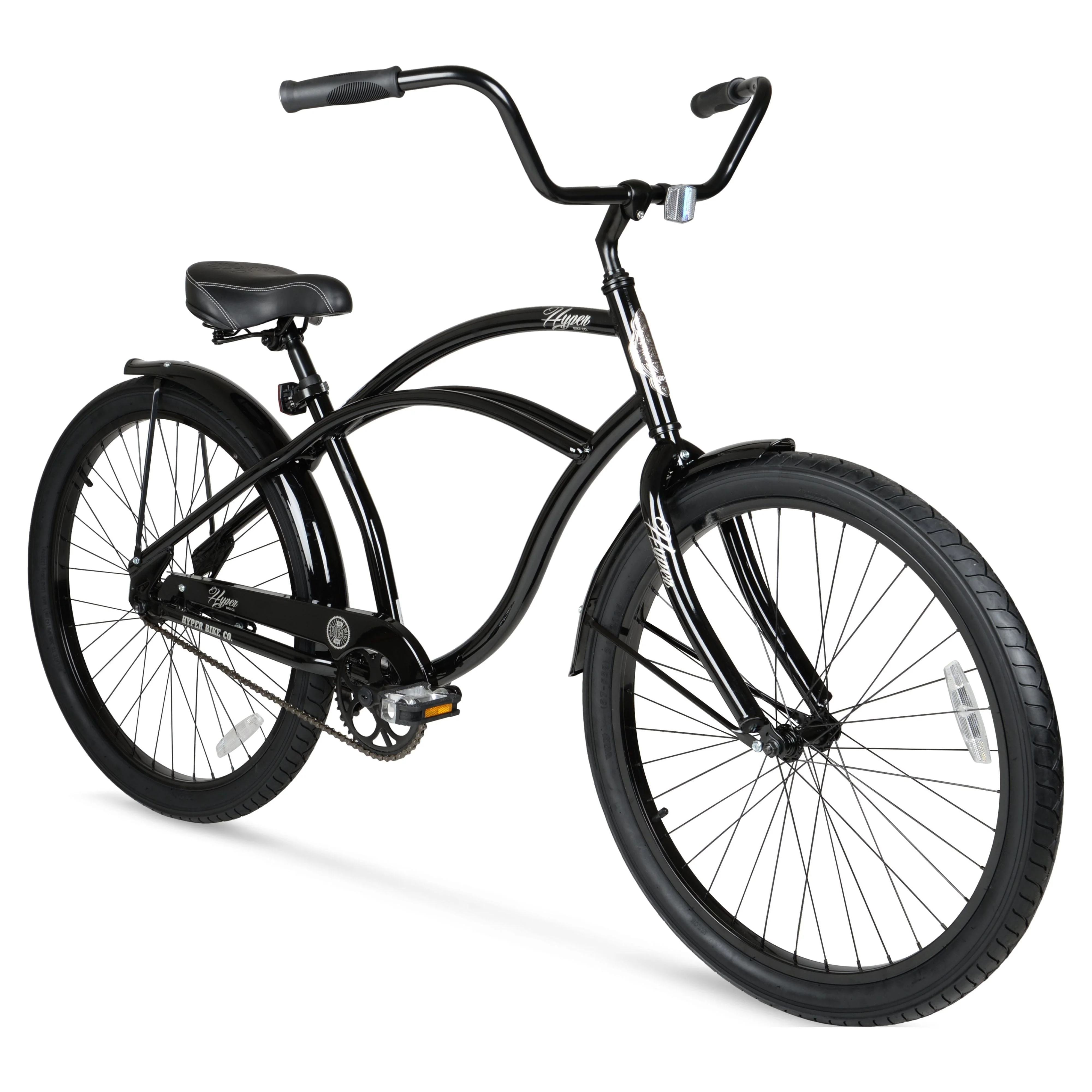 Men's 26 In. Beach Cruiser Bike, Black