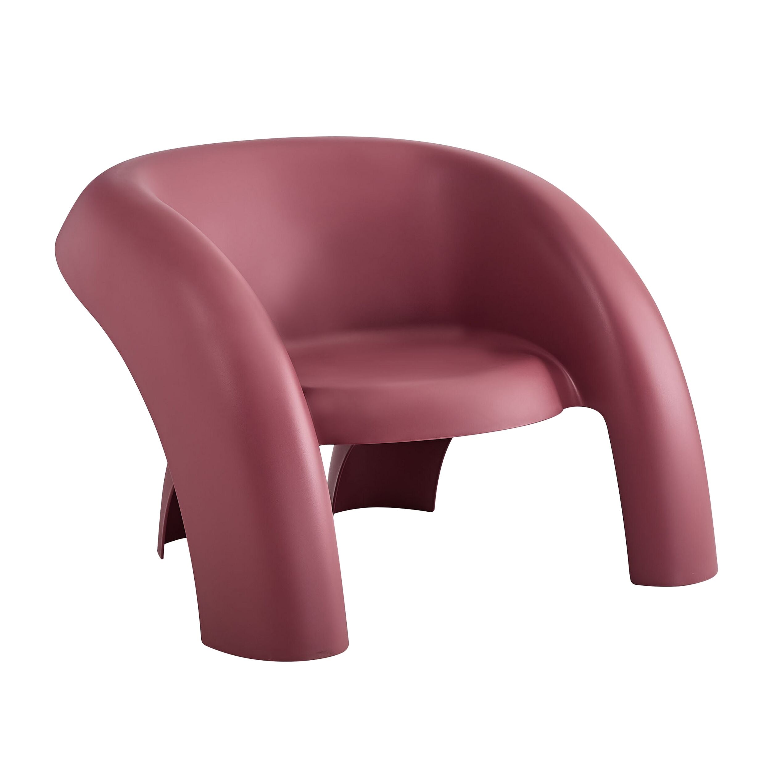 Arc Occasional Chair Dusty Rose