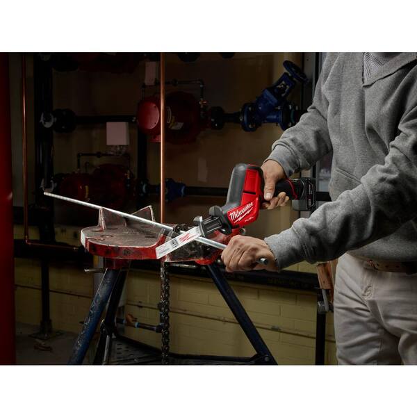 M12 FUEL 12V Lithium Ion Brushless Cordless HACKZALL Reciprocating Saw Kit W/ M12 Multi Tool Image 8