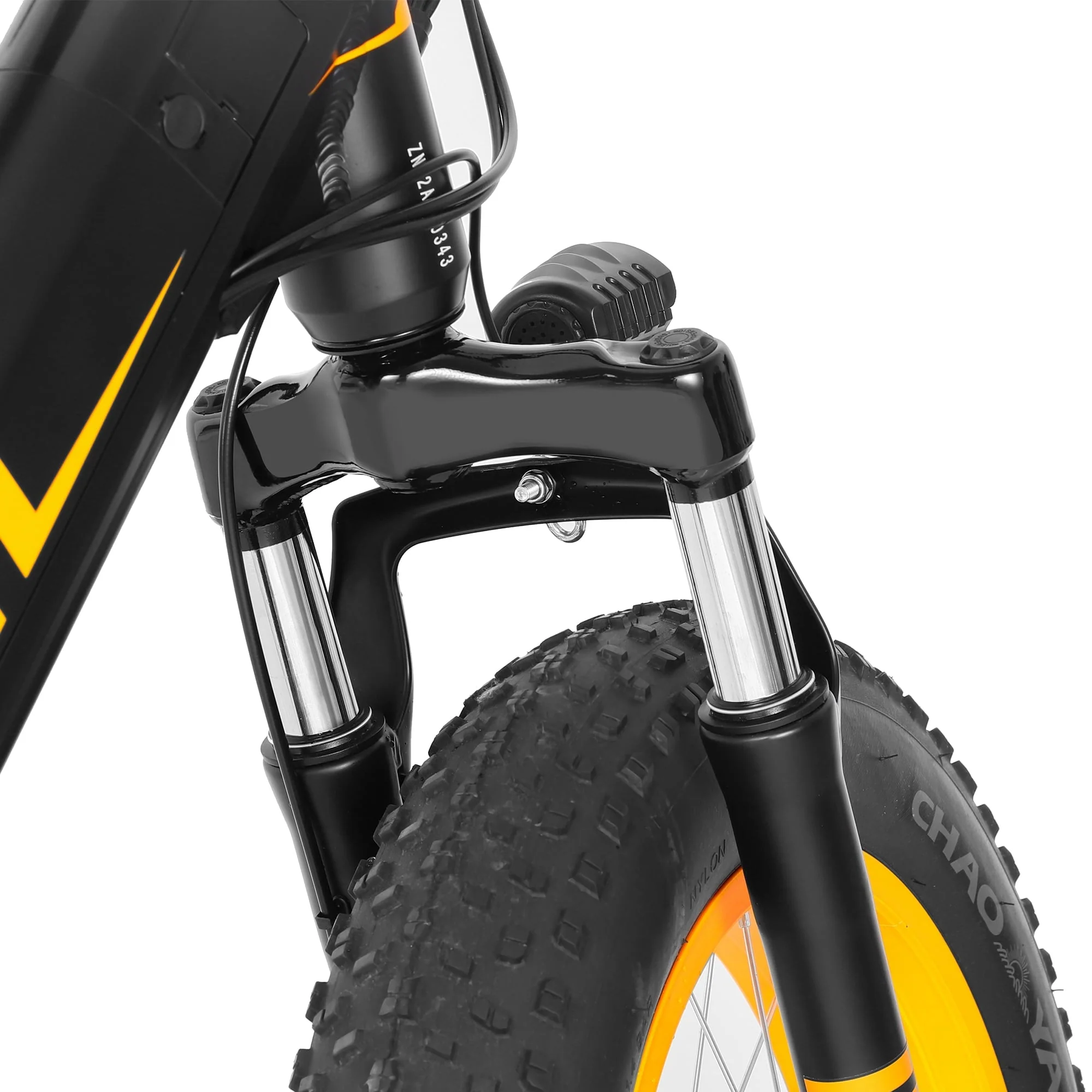 ZNH Fat Tire Electric Bike 20" 350W Ebike for Adult Women Men Teens Step Through Electric Mountain Commute Beach Snow Bicycle 36V 10Ah Removable Battery Shimano 7-Speed