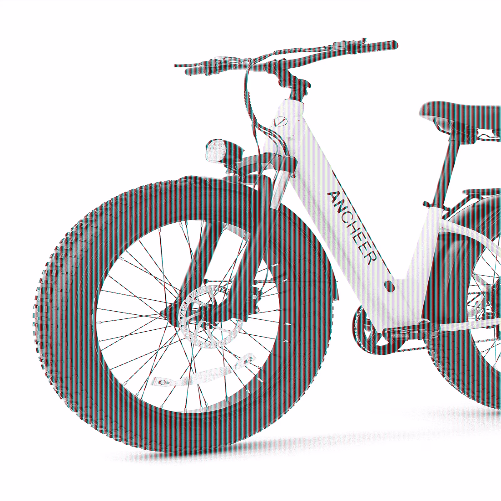 Electric Bike for Adults, 750W Ebike, 28MPH 60Miles Electric Mountain Bike, 26" Fat Tire Electric Bicycle with 48V 15AH Battery, Rear Rack, Lockable Suspension Fork,7 Speed, UL2849(Blue)