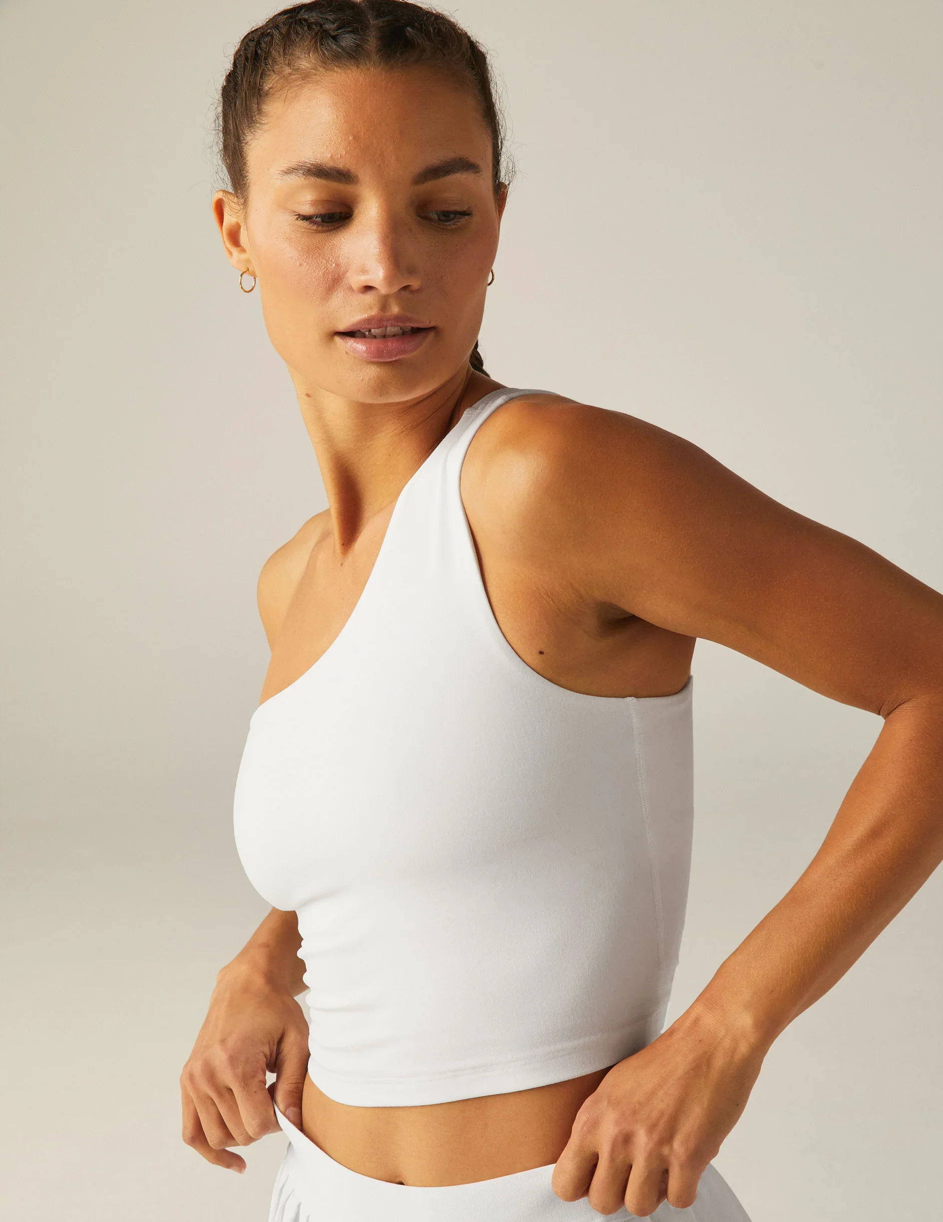 Spacedye™ The Bold Shoulder Cropped Tank