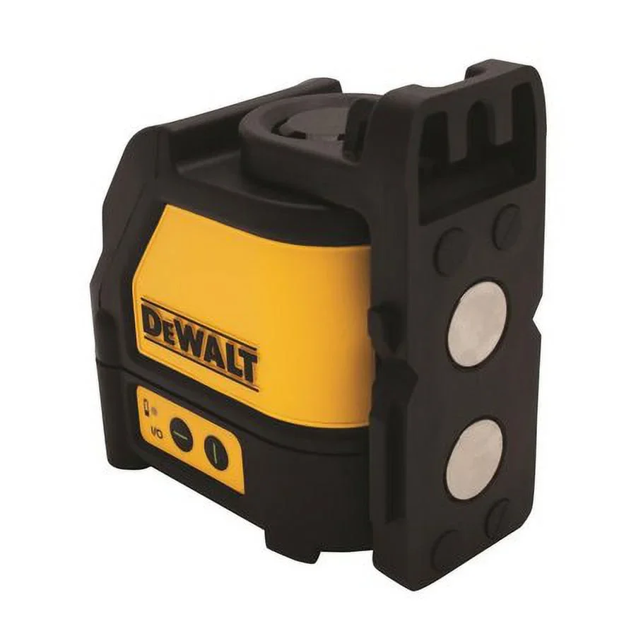 DEWALT 165 ft. Green Self-Leveling Cross Line Laser Level with (3) AAA Batteries  Case
