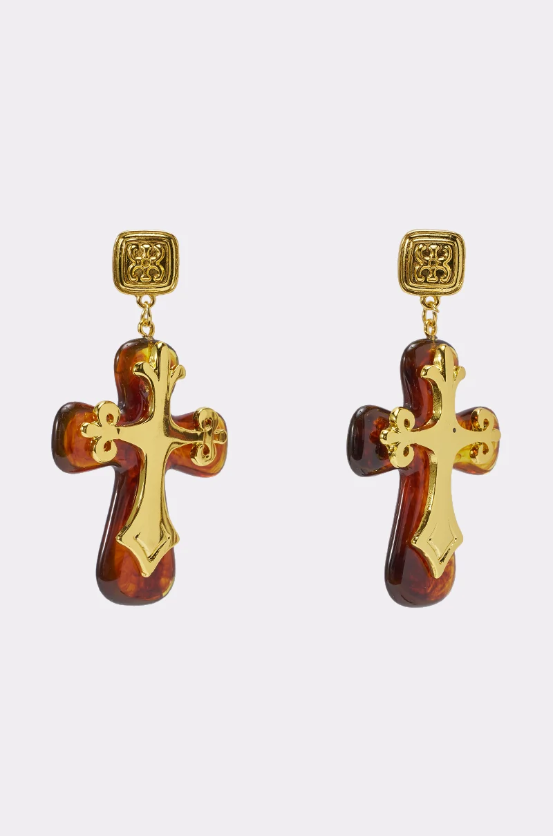CROSS MY HEART EARRING - Akira Store