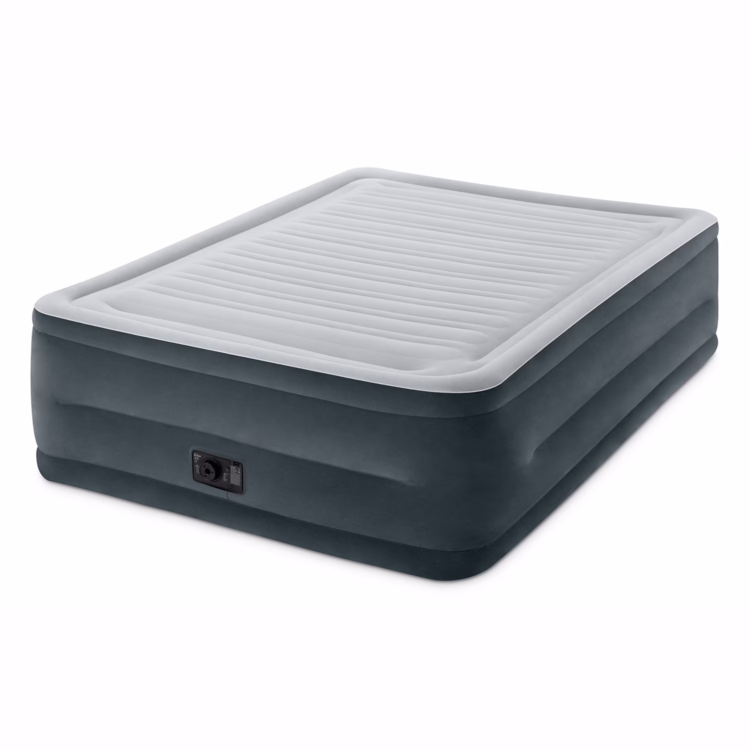 Plush Airbed w/ Pump + Downy Air Mattress w/ Built-In Pump (Queen)