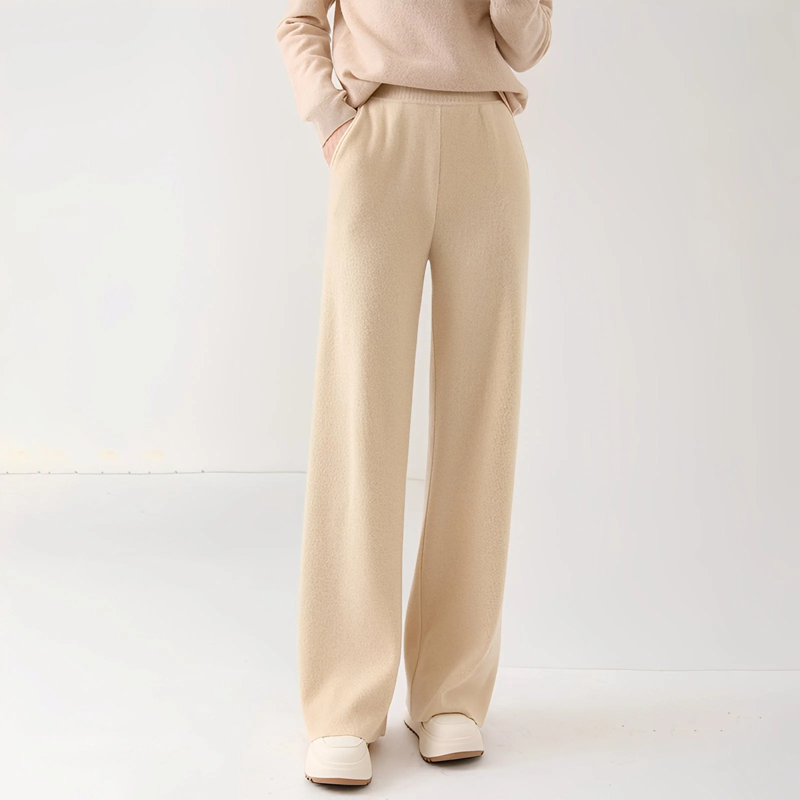 Jamie - Pantalon Formelle Taille Haute
