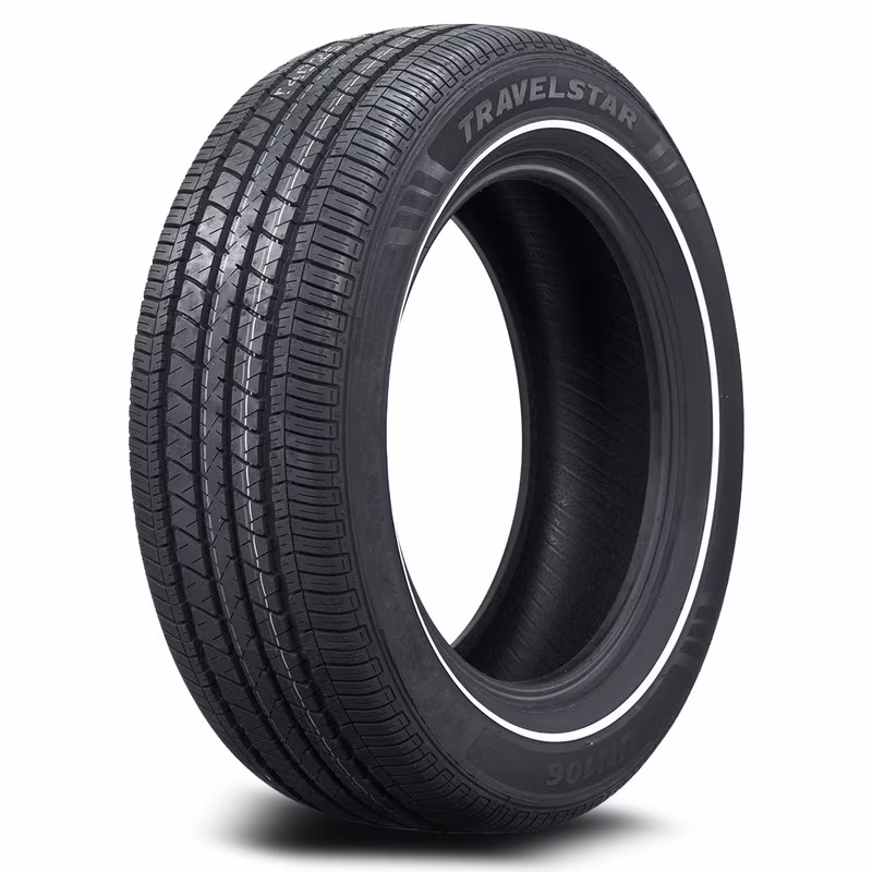 Travelstar UN106 All-Season 225/60R16 225/60/16 98T Passenger Tire Narrow White Wall 9mm(No Rim)
