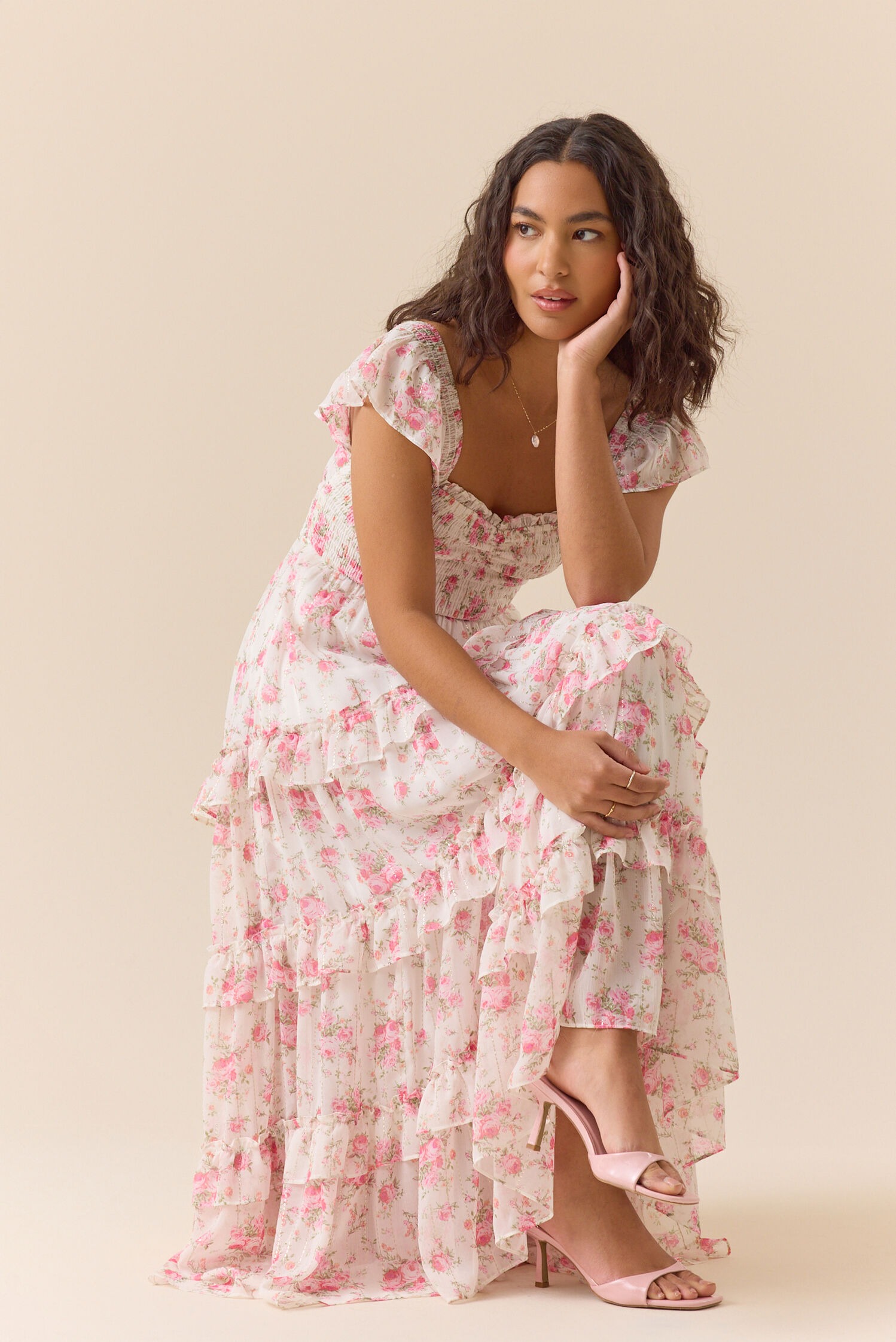 Korah Floral Maxi Dress