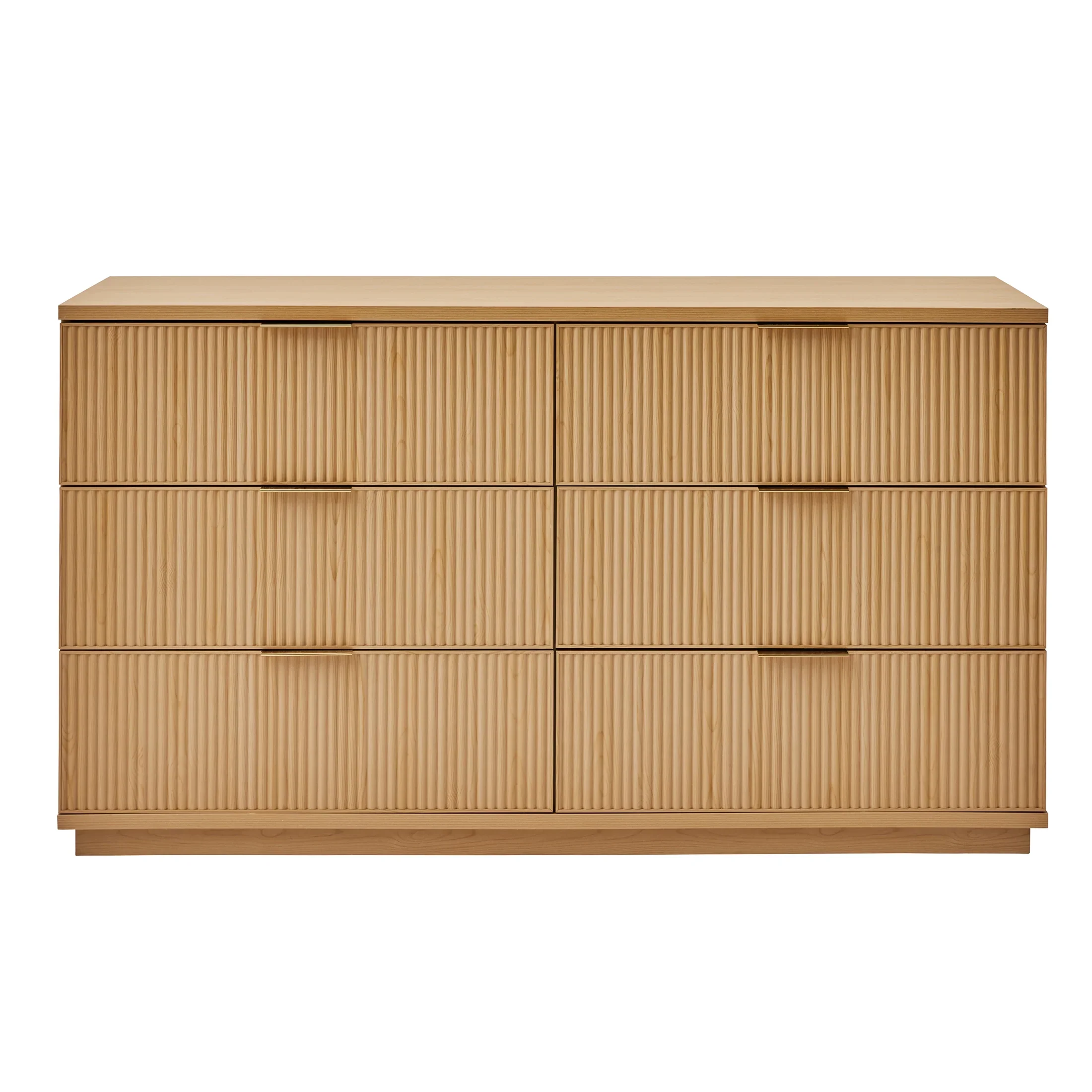 Better Homes and Gardens Lillian 6 Drawer Dresser, White