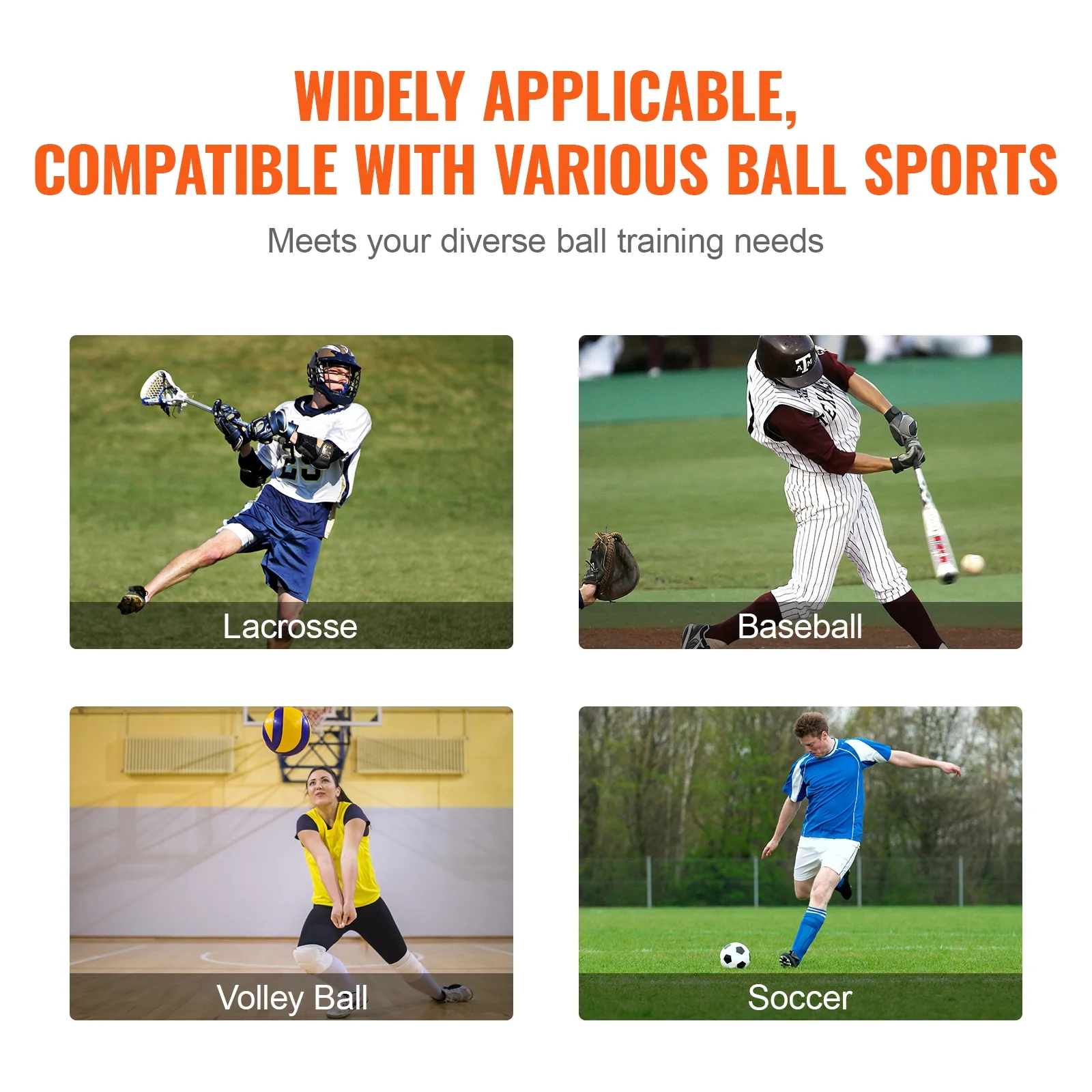 SKYSHALO 4x7ft Lacrosse Baseball Rebounder Softball Bounce Pinchback Net Adjustable Angle Shooting