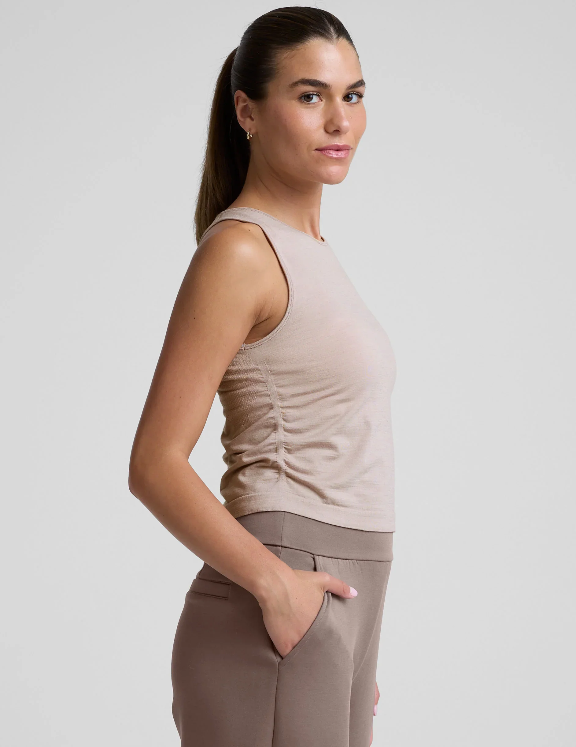 LuxeKnit Merino Wool Racerback Tank