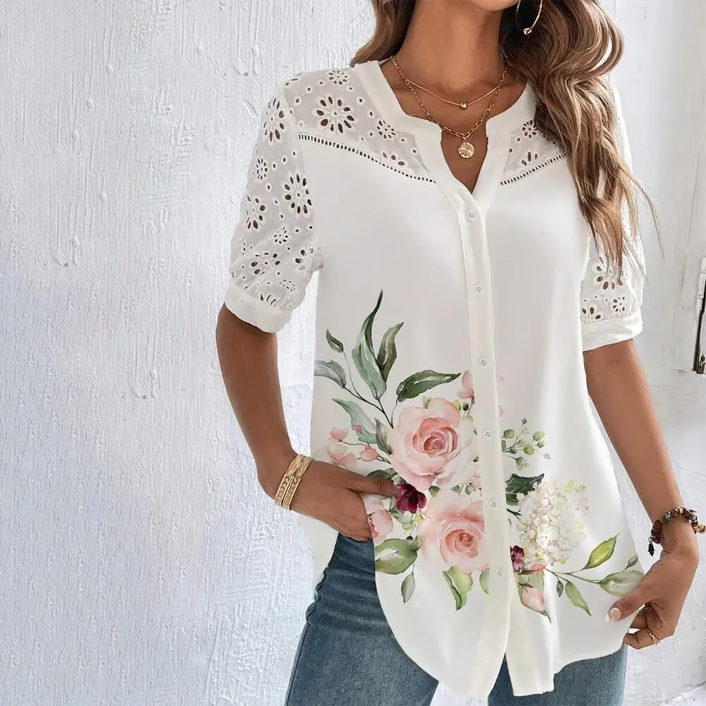 Sophie Paris I Blouse en dentelle pour femme