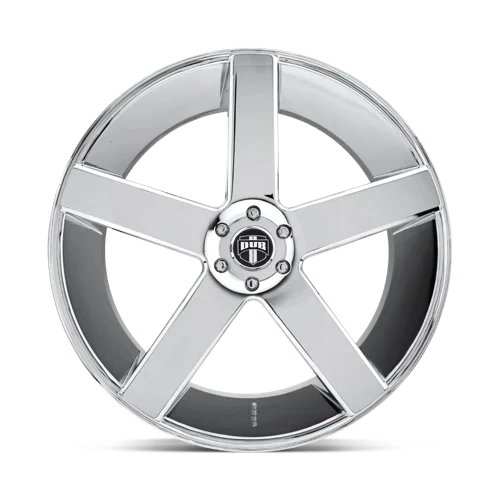 DUB 1PC Cast Aluminum Rim S115 22X8.5 5X4.5 CHR - PLATED 38MM, S115228565+38