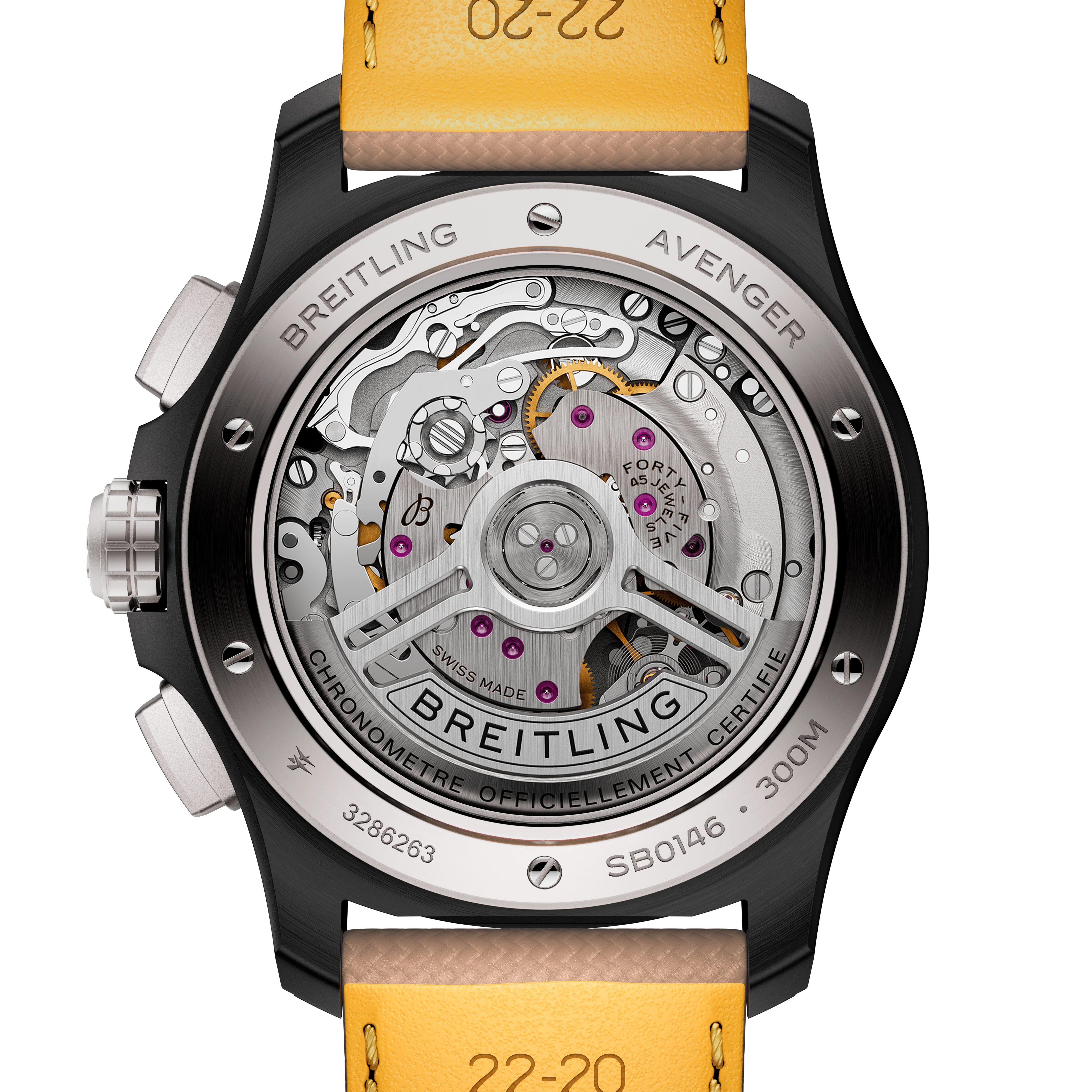 [Super Clone]Avenger B01 Chronograph 42 Night Mission SB0146101B1X1